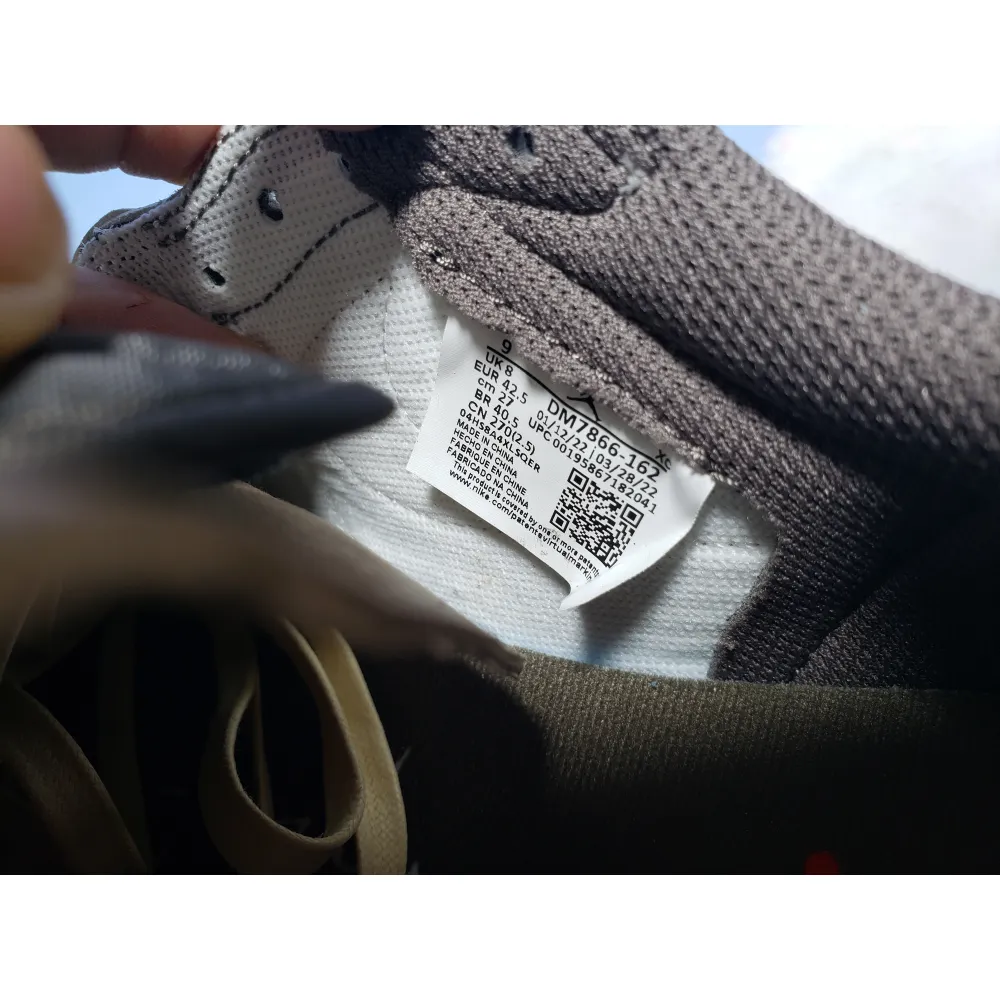 [Free Shipping] PKGoden Jordan 1 Retro Low OG SP Travis Scott Reverse Mocha, DM7866-162