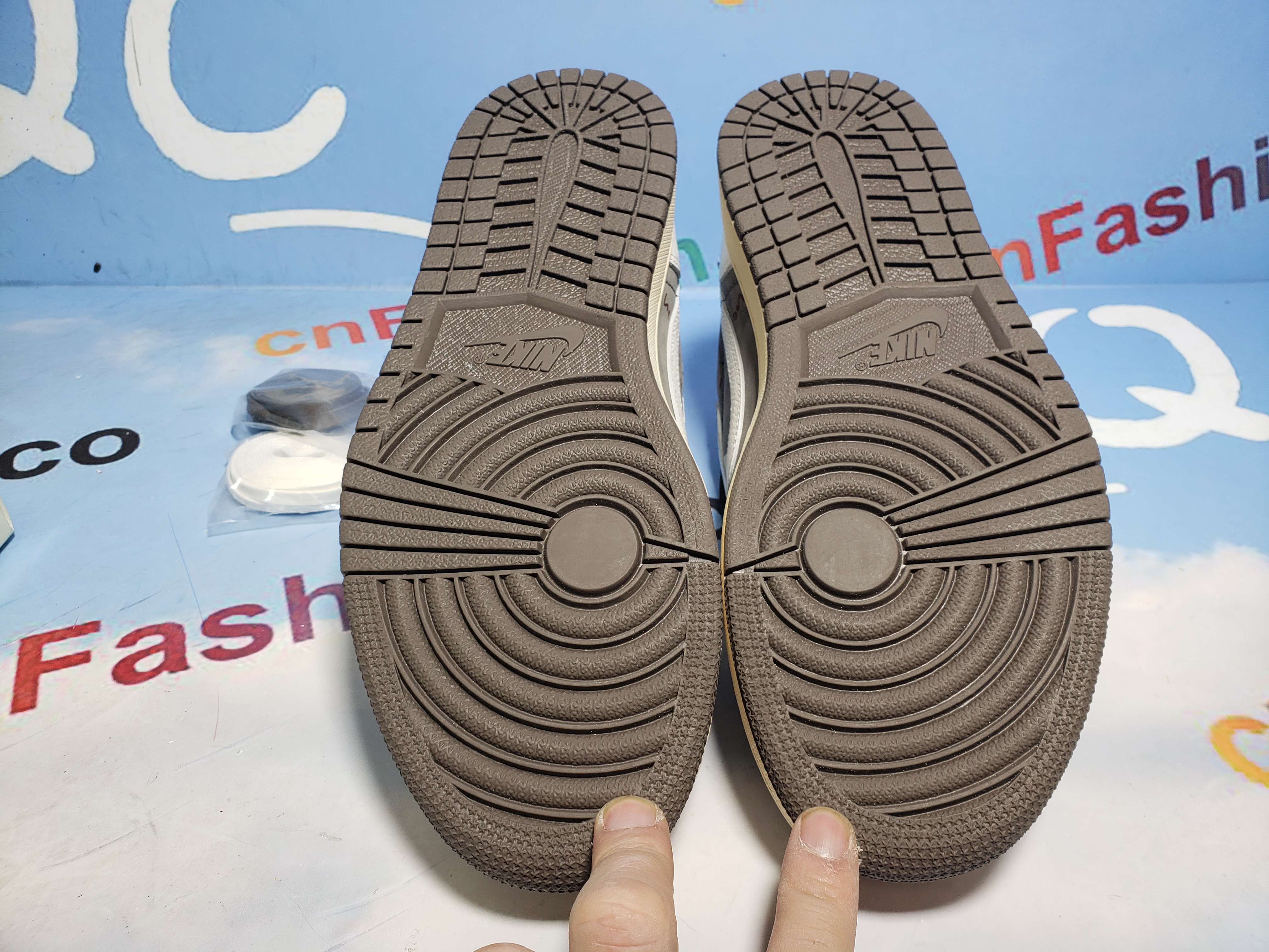 [Free Shipping] PKGoden Jordan 1 Retro Low OG SP Travis Scott Reverse Mocha, DM7866-162