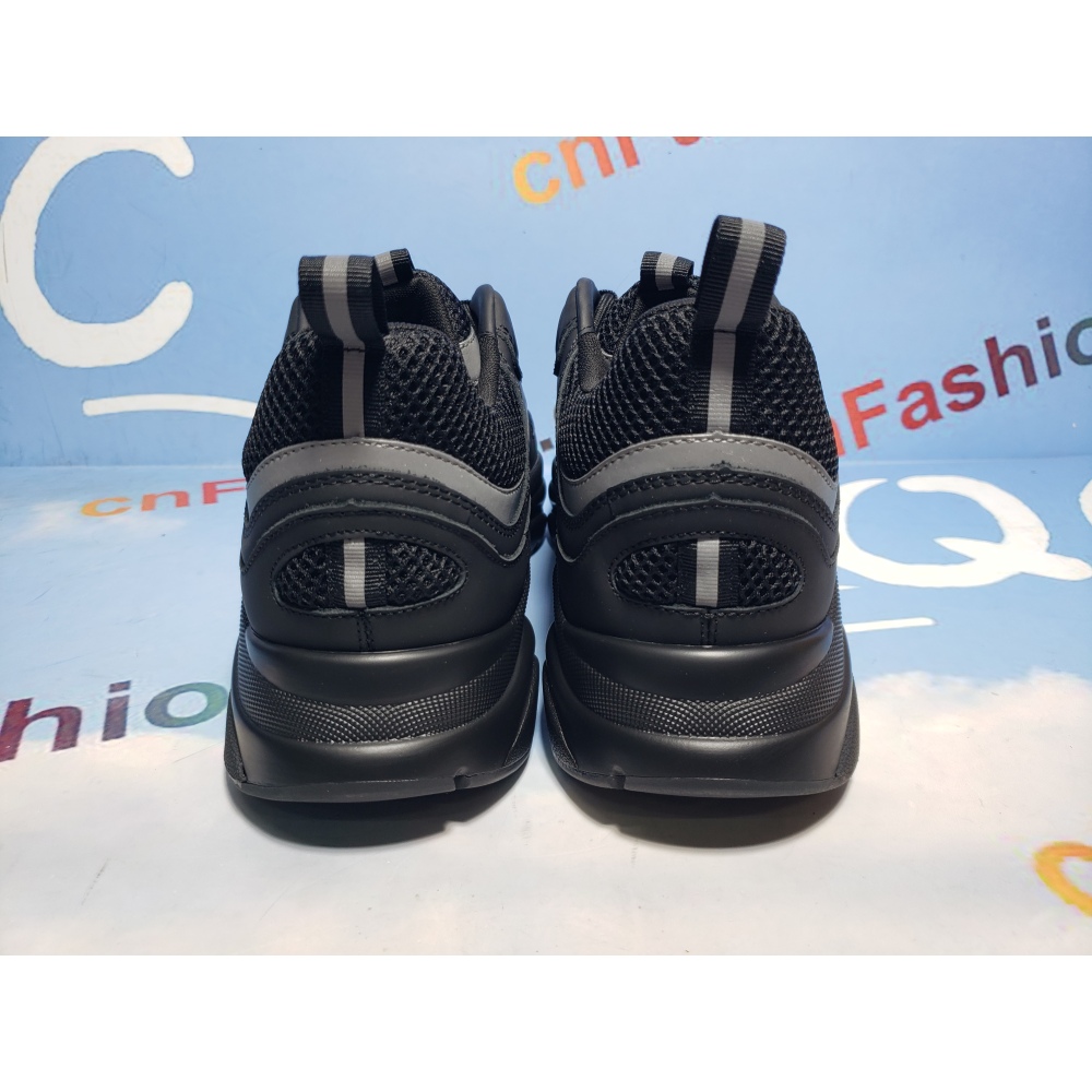 [Free Shipping] PKGoden Dior B22 Sneakers Black 3SN231ZNG_H969