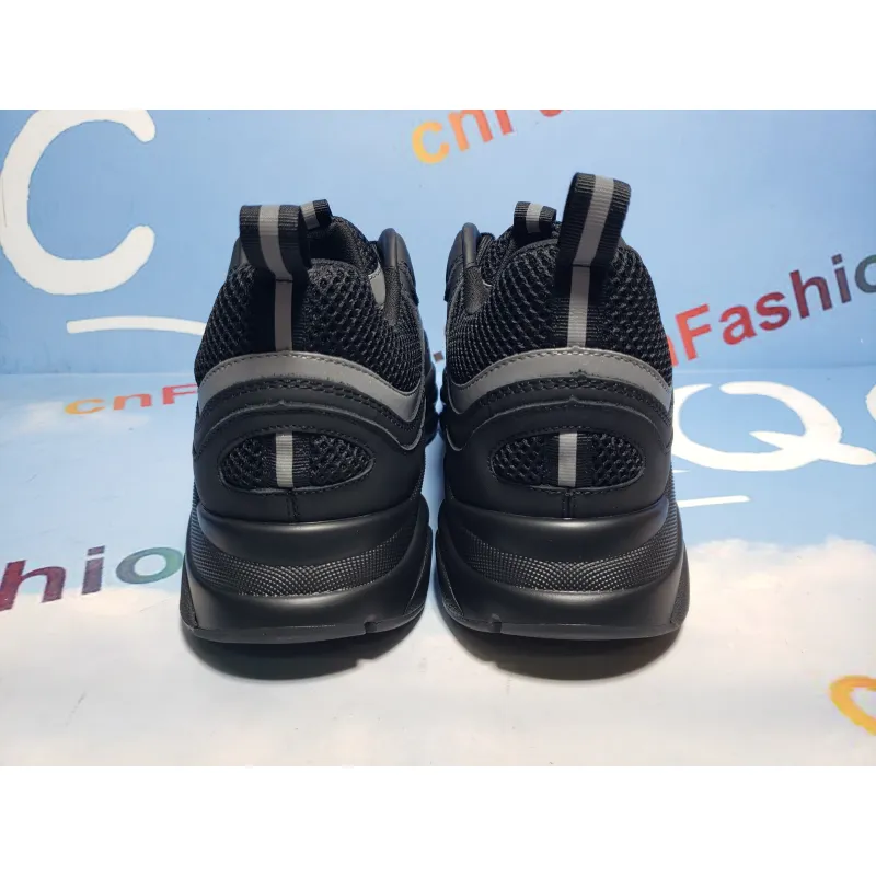 [Free Shipping] PKGoden Dior B22 Sneakers Black 3SN231ZNG_H969