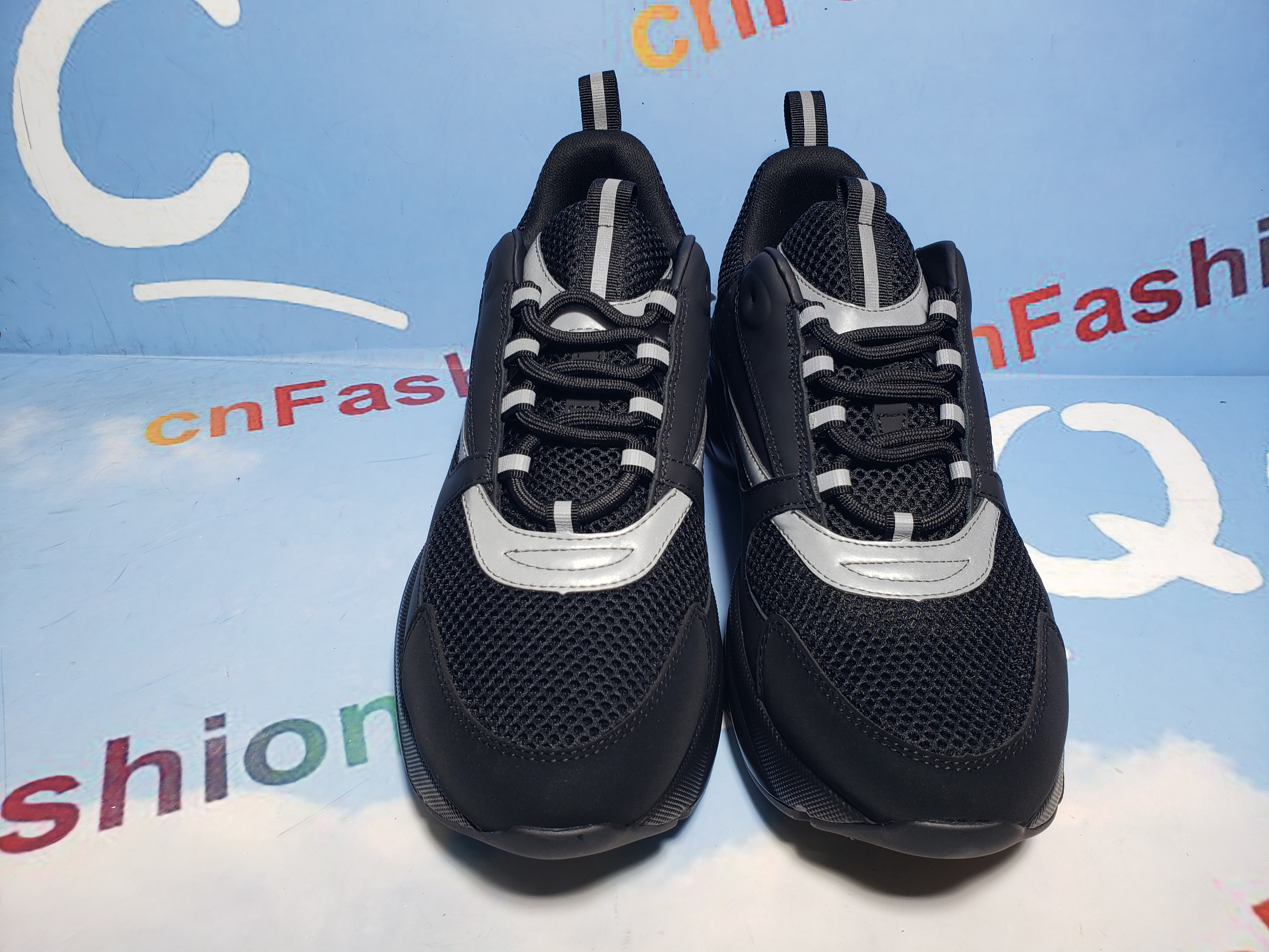 [Free Shipping] PKGoden Dior B22 Sneakers Black 3SN231ZNG_H969