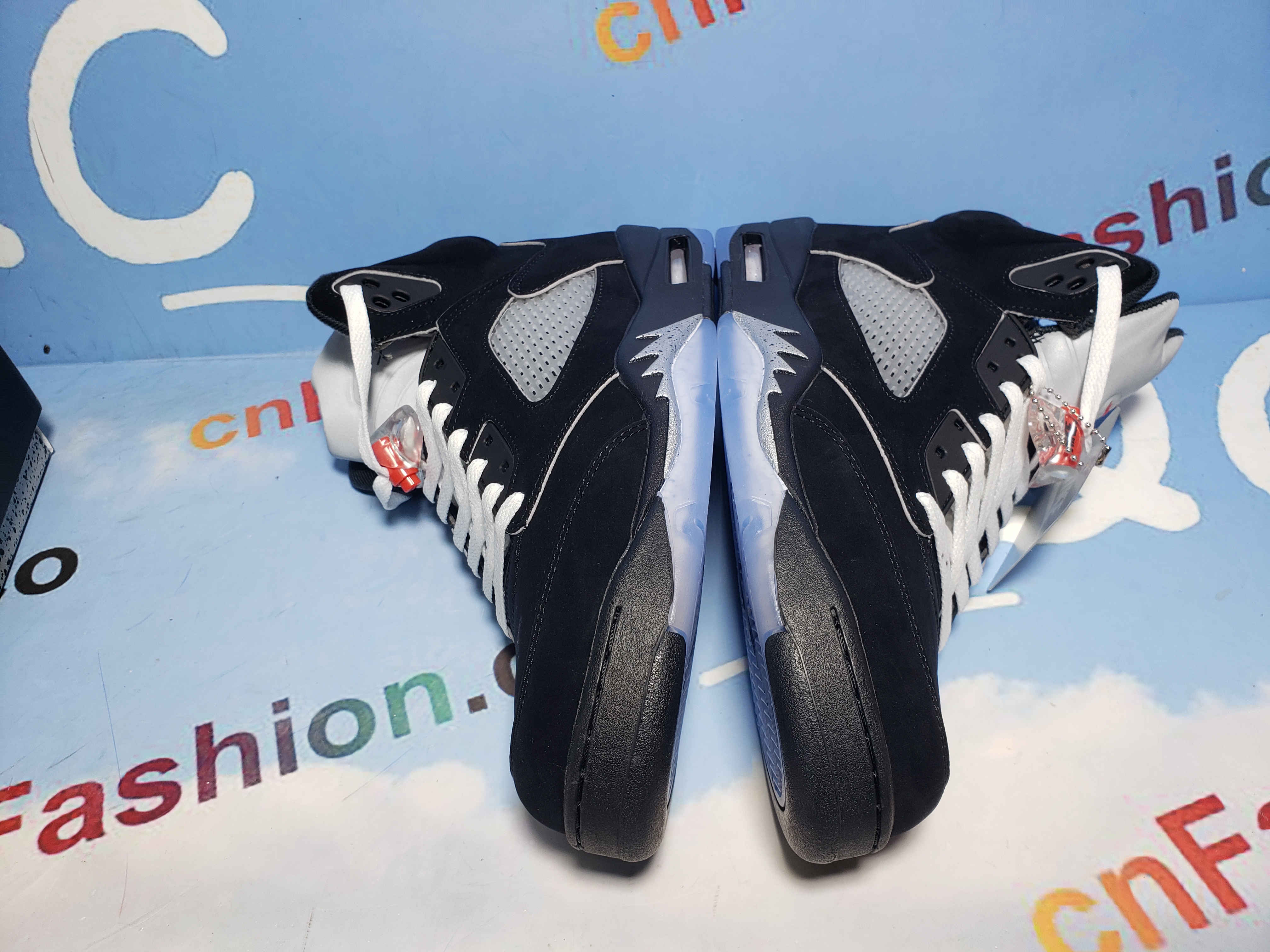 PKGoden Air Jordan 5 Black Metallic Reimagined HF3975-001 