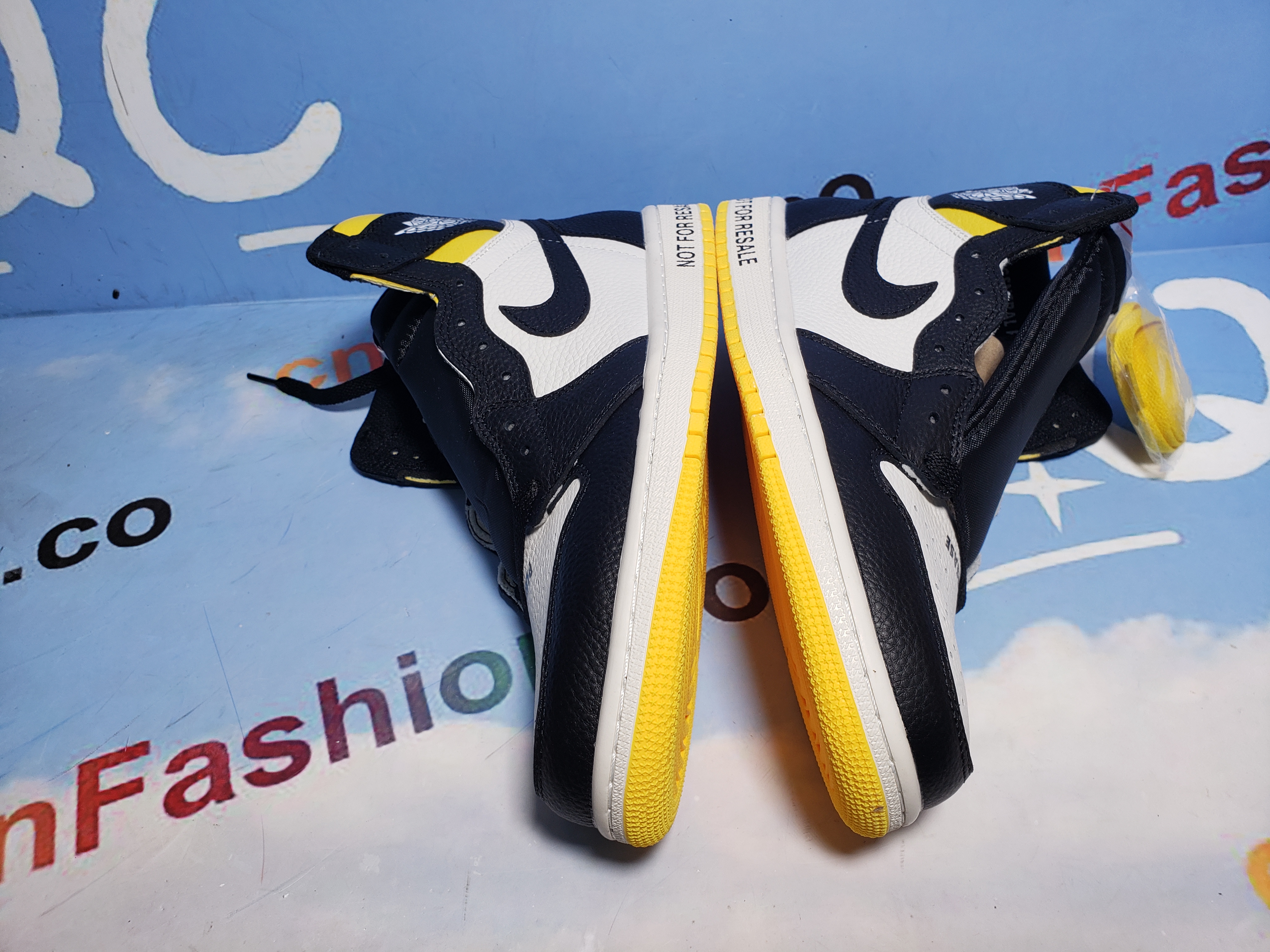 PKGoden Air Jordan 1 Retro High Not for Resale Varsity Maize