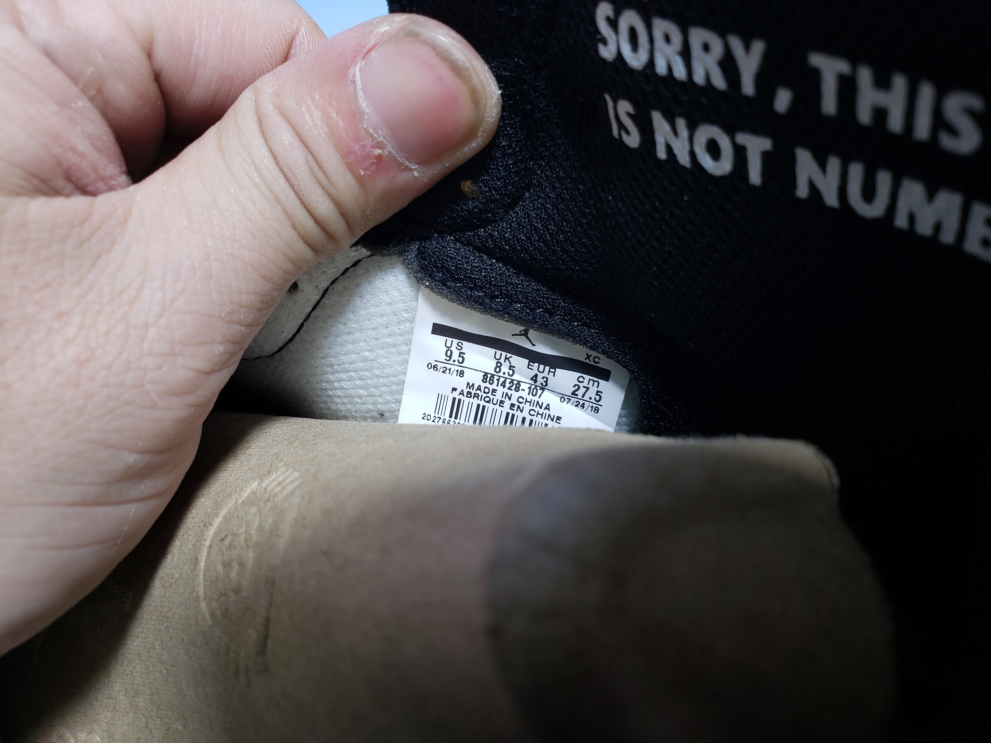 PKGoden Air Jordan 1 Retro High Not for Resale Varsity Maize