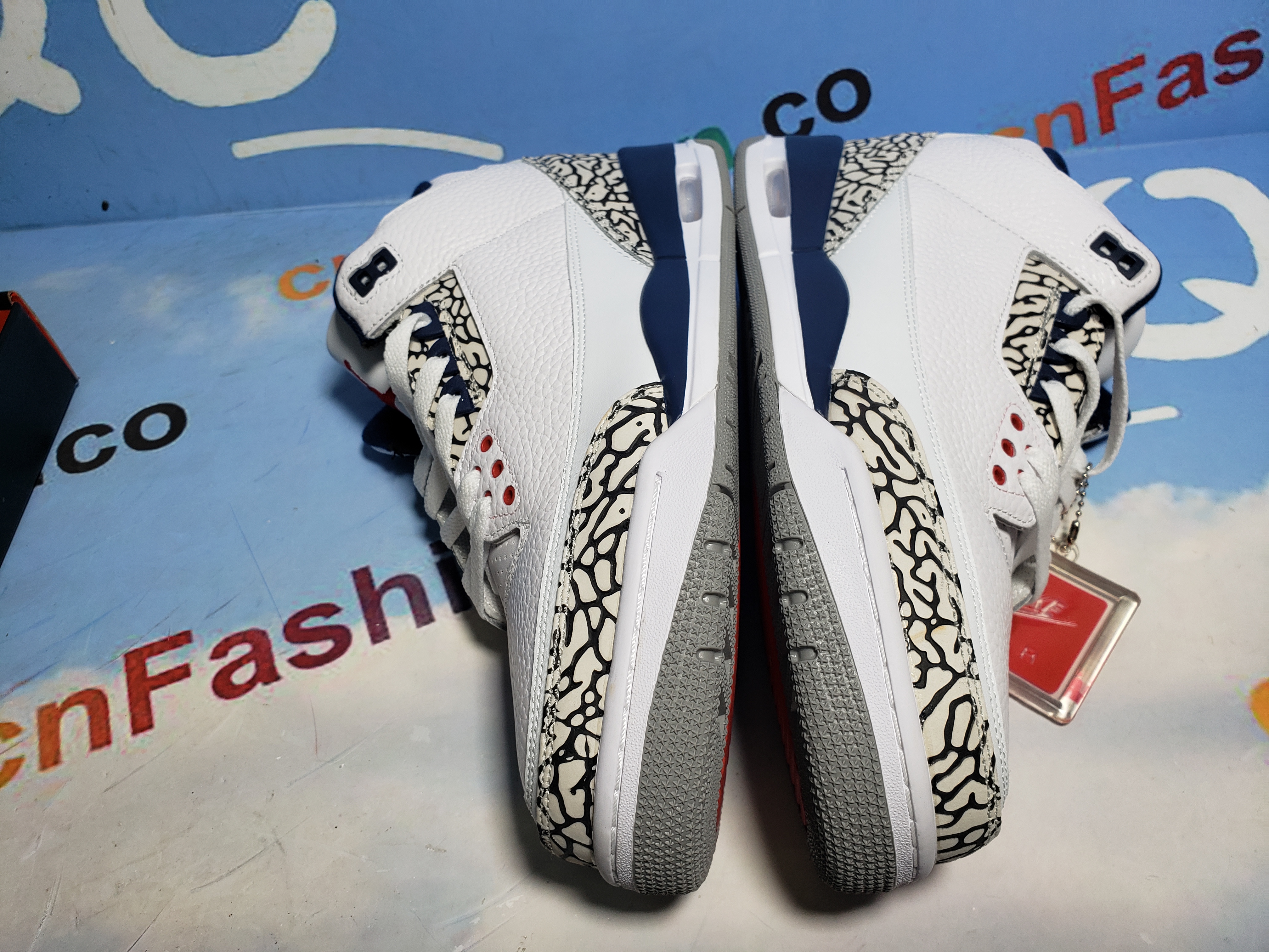 PKGoden Air Jordan 3 Retro True Blue (2016),854262-106