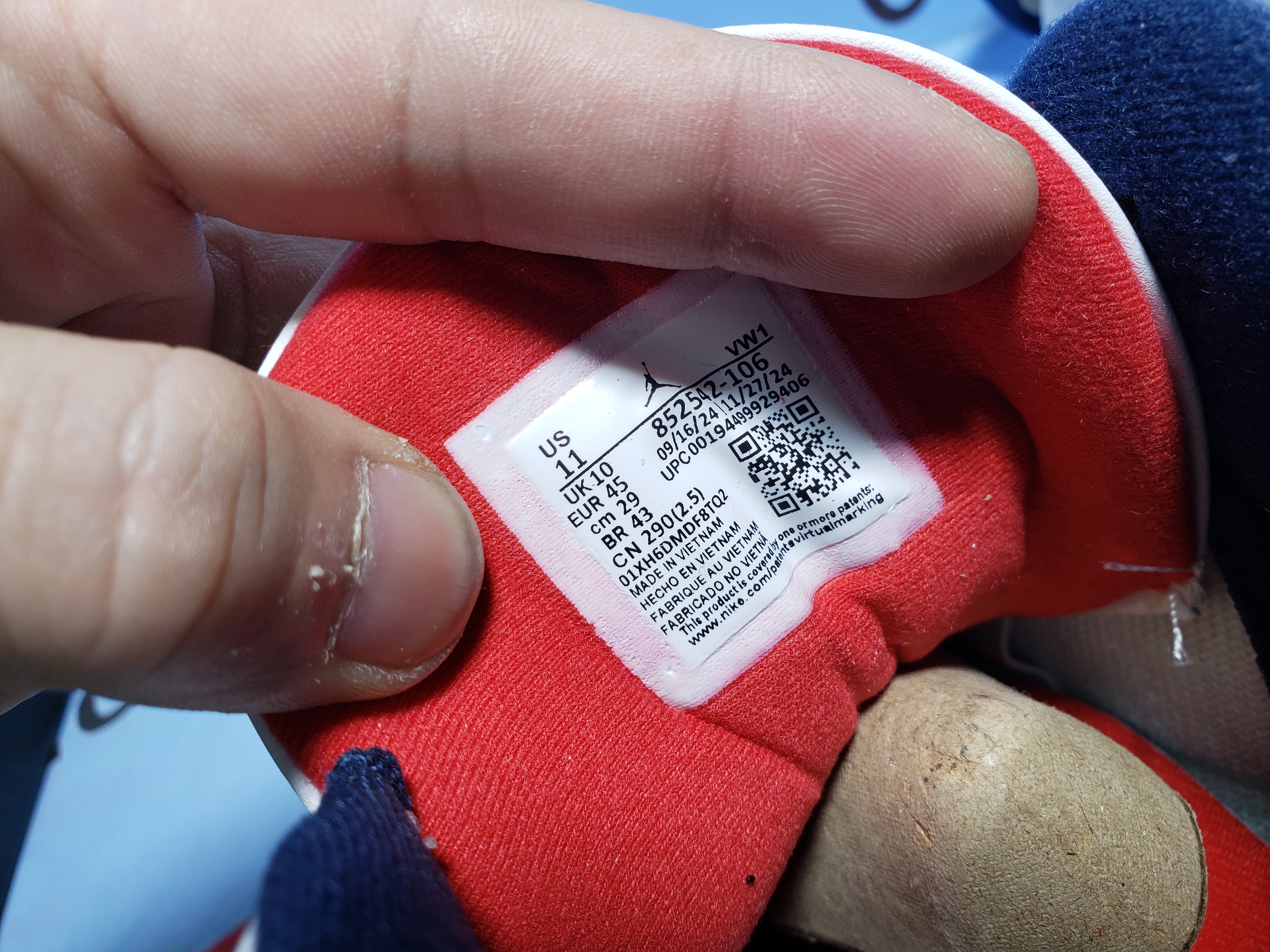 PKGoden Air Jordan 3 Retro True Blue (2016),854262-106