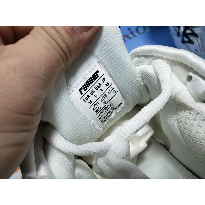 PKGoden Balenciaga 7th Runner White And Black Characters 677402 W3RBQ 9010