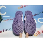 BMLin A Bathing Ape Bape Sta Low White Purple,1170-0191-007