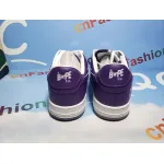 BMLin A Bathing Ape Bape Sta Low White Purple,1170-0191-007