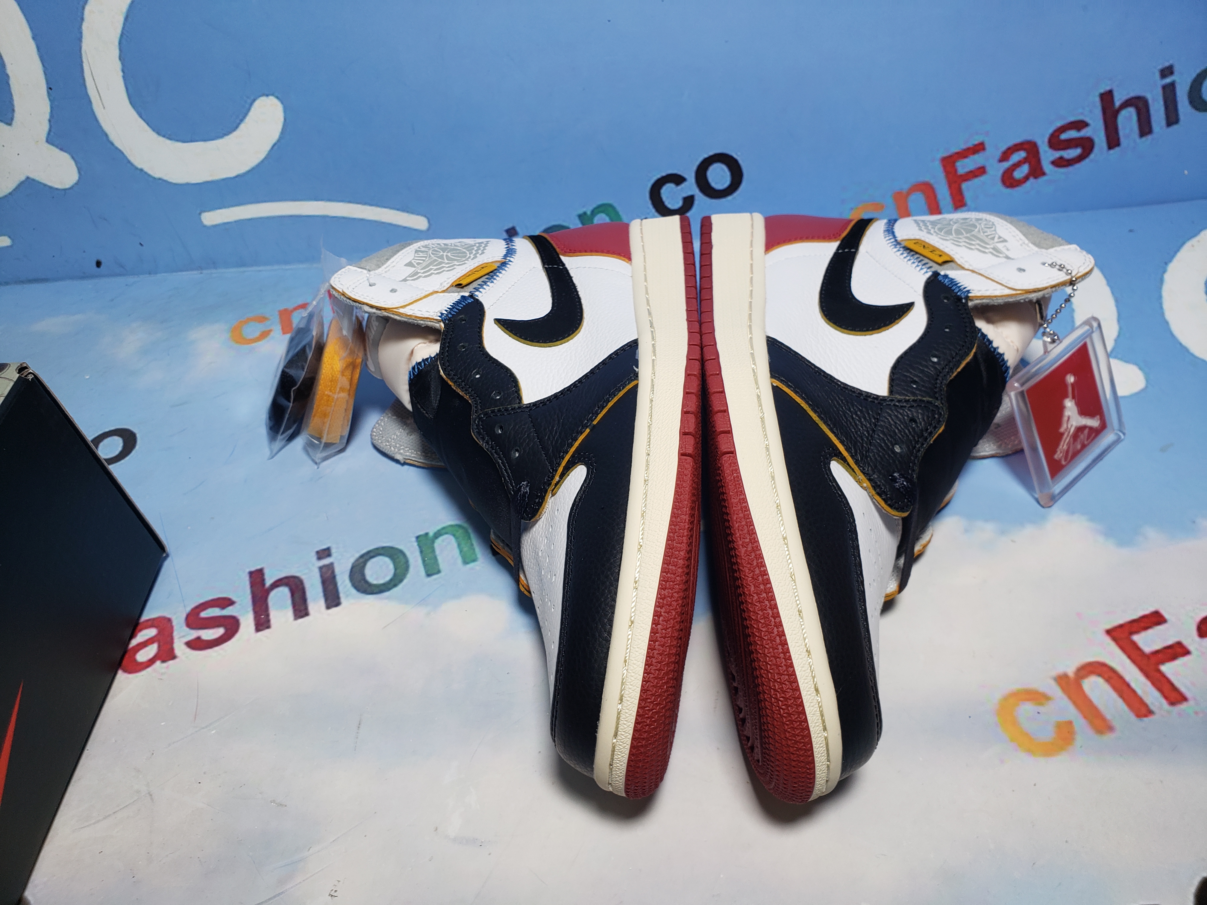 PKGoden Air Jordan 1 Retro High Union Los Angeles Black Toe