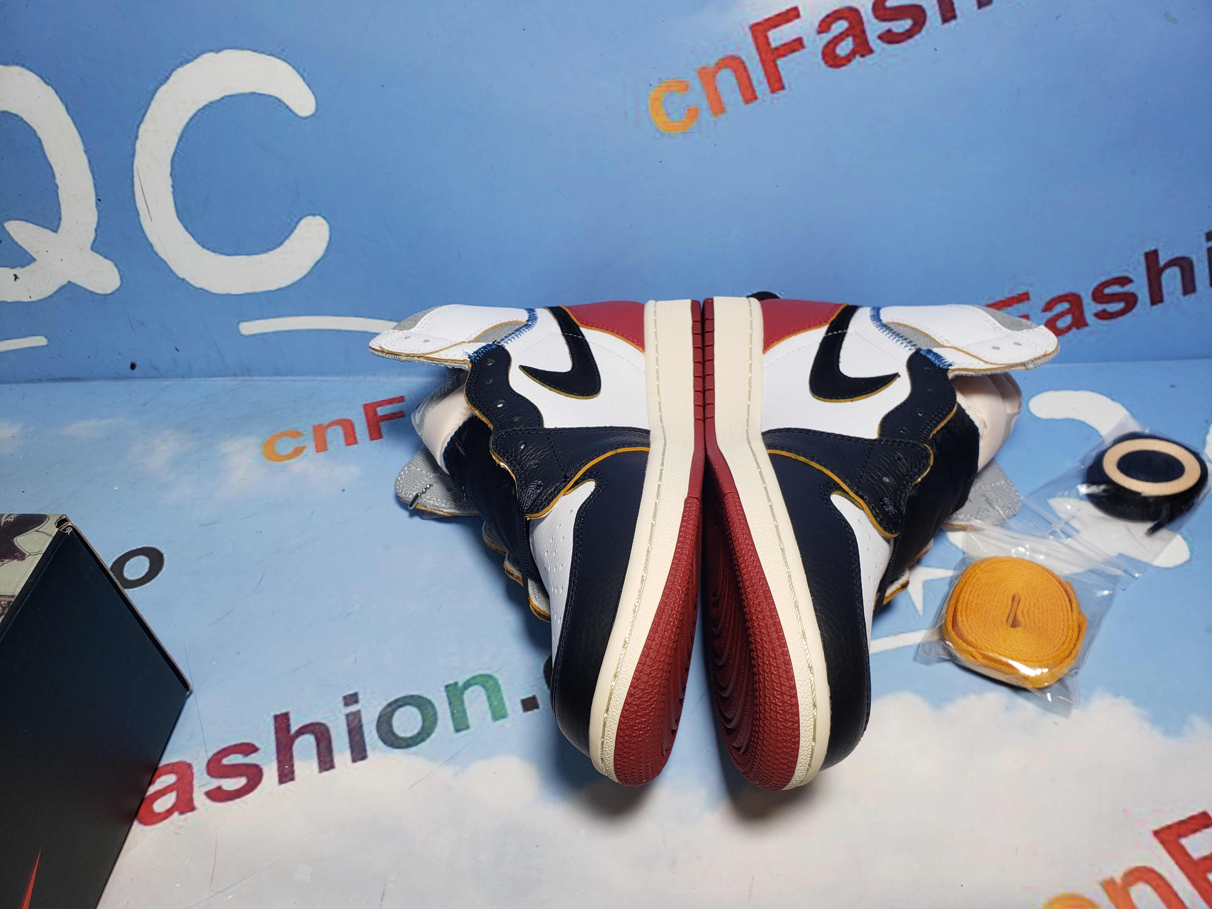 PKGoden Air Jordan 1 Retro High Union Los Angeles Black Toe