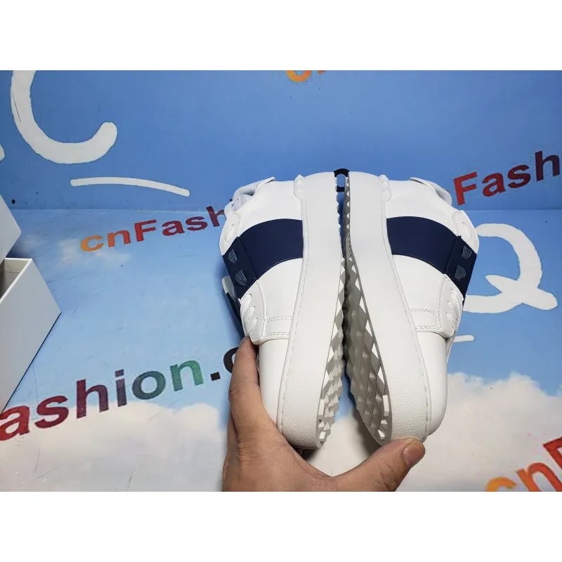 Valentino Rockstud White Blue