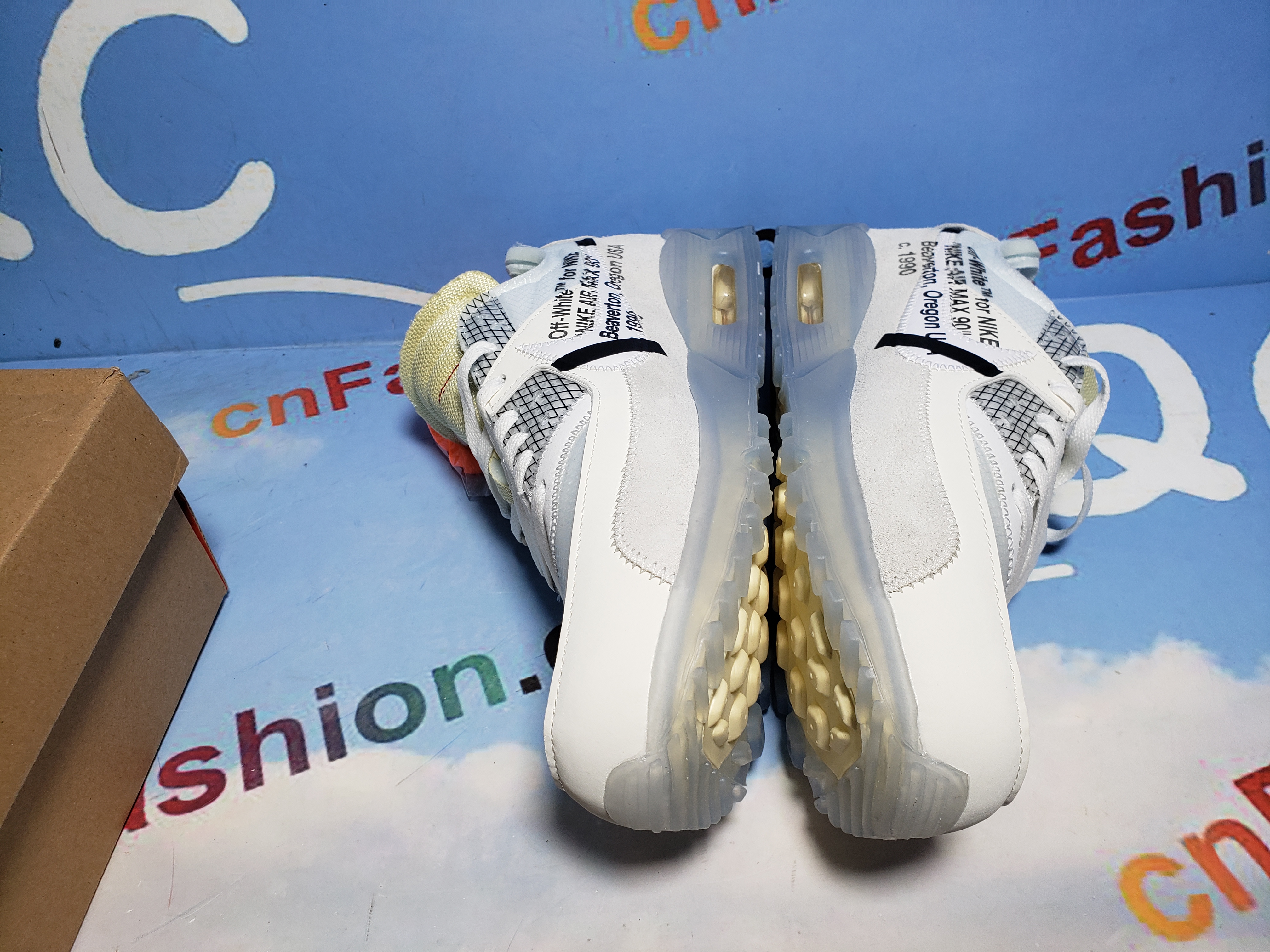 PKGoden Air Max 90 OFF-WHITE All White