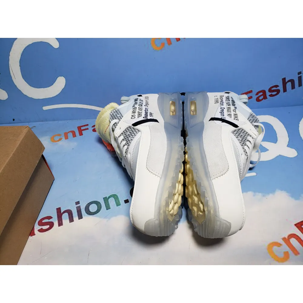 PKGoden Air Max 90 OFF-WHITE All White