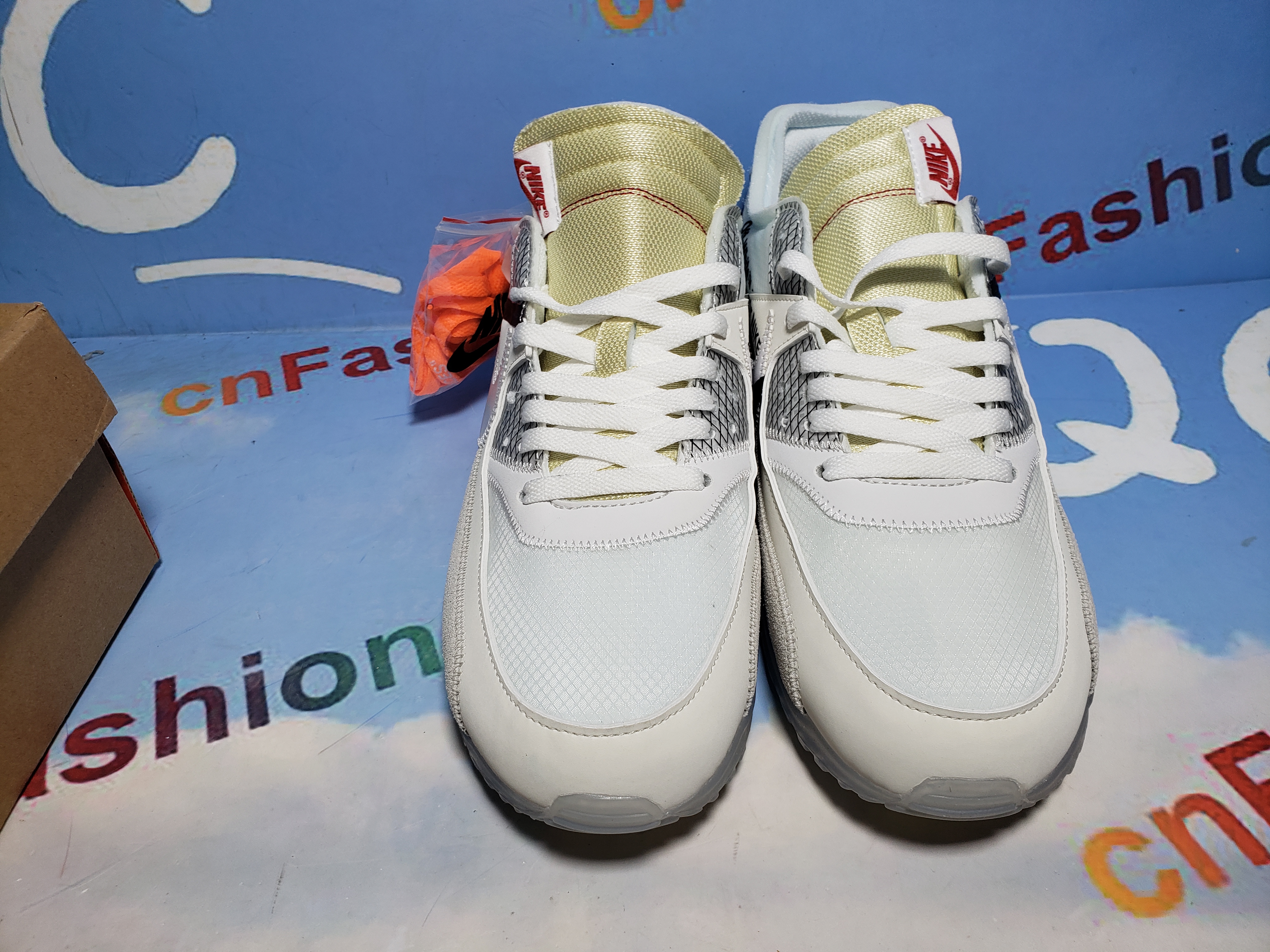 PKGoden Air Max 90 OFF-WHITE All White