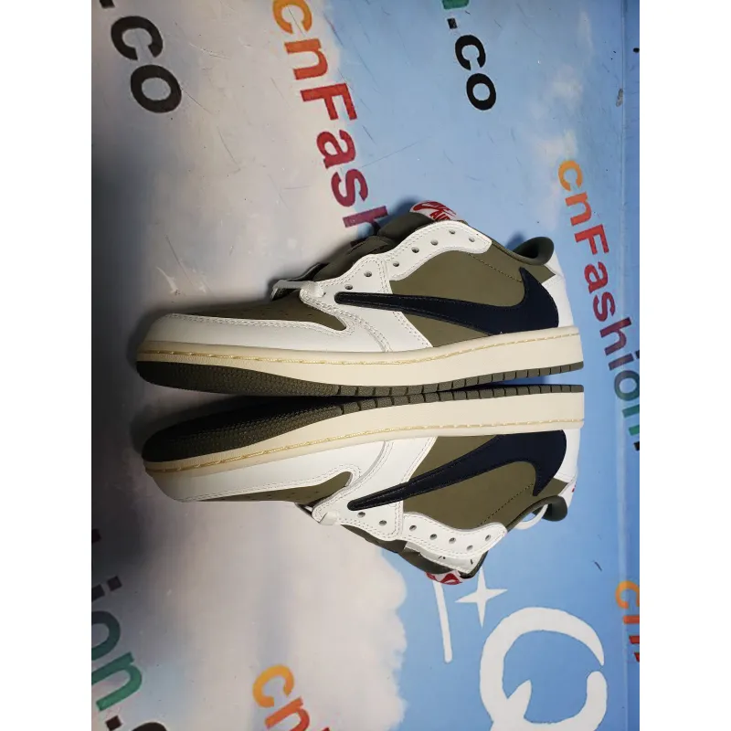 PKGoden Jordan 1 Low OG Travis Scott Olive,DM7866-200