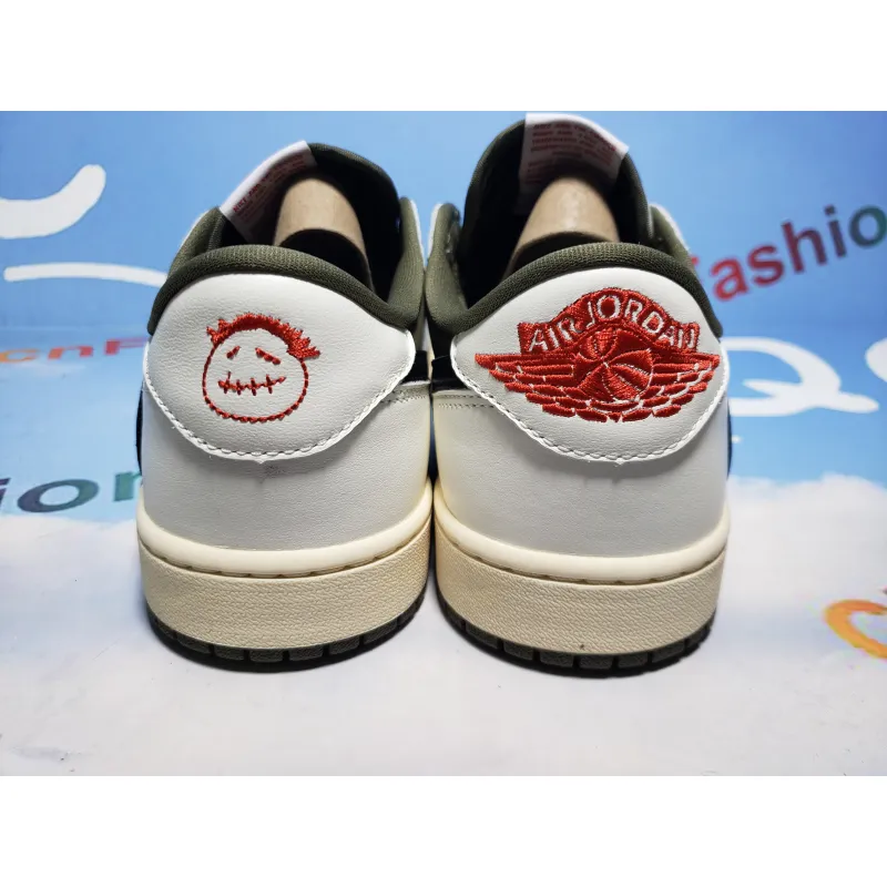 PKGoden Jordan 1 Low OG Travis Scott Olive,DM7866-200