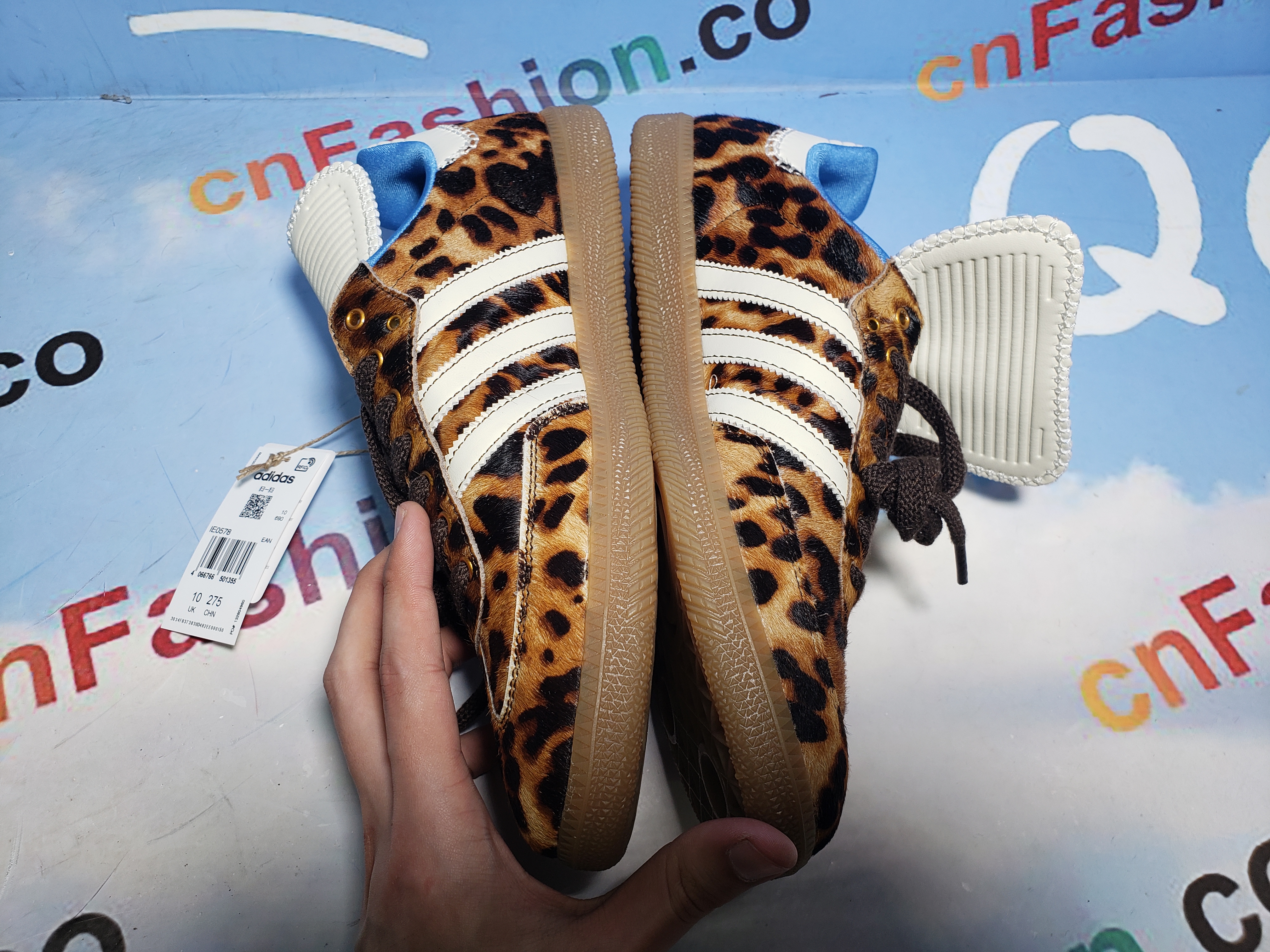 Adidas x Wales Bonner Samba Leopar