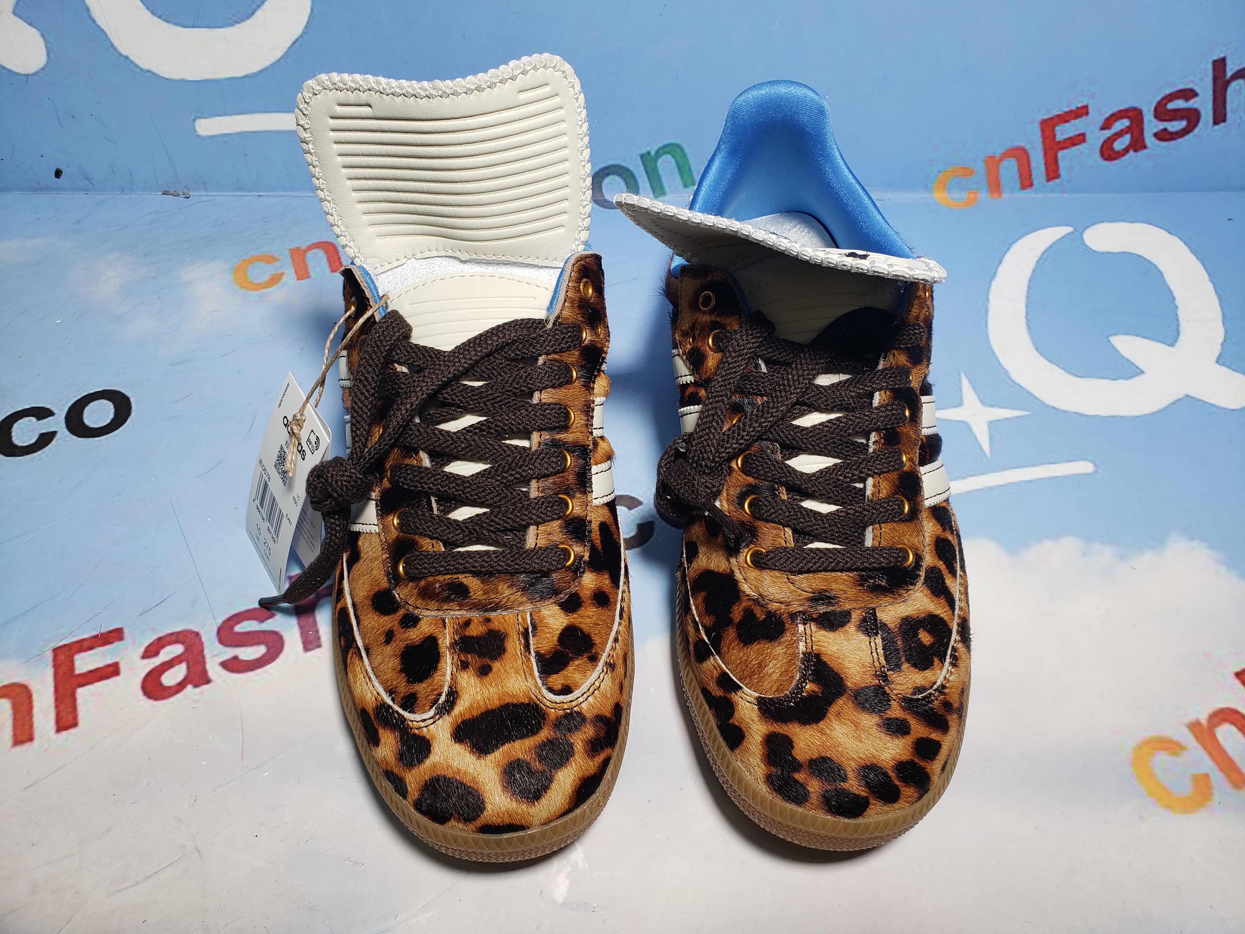 Adidas x Wales Bonner Samba Leopar