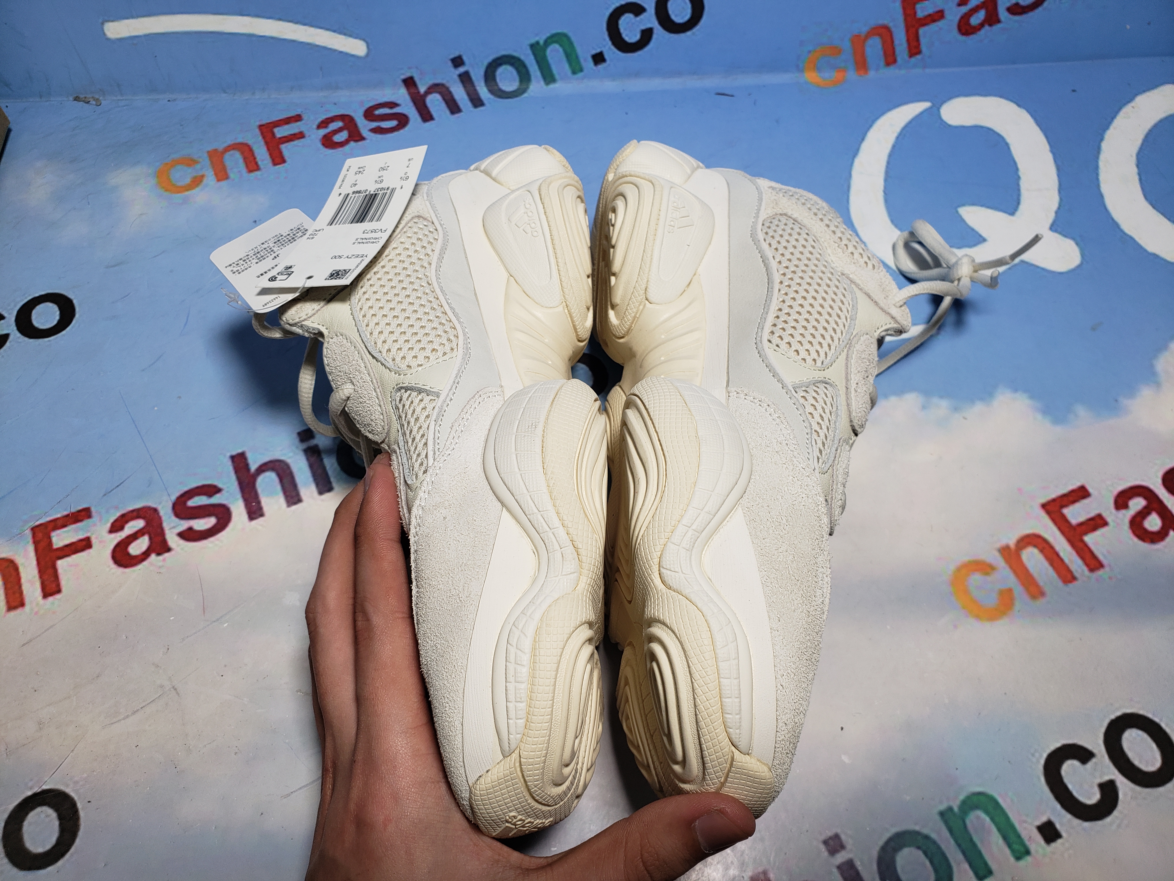 OG Yeezy 500 Bone White