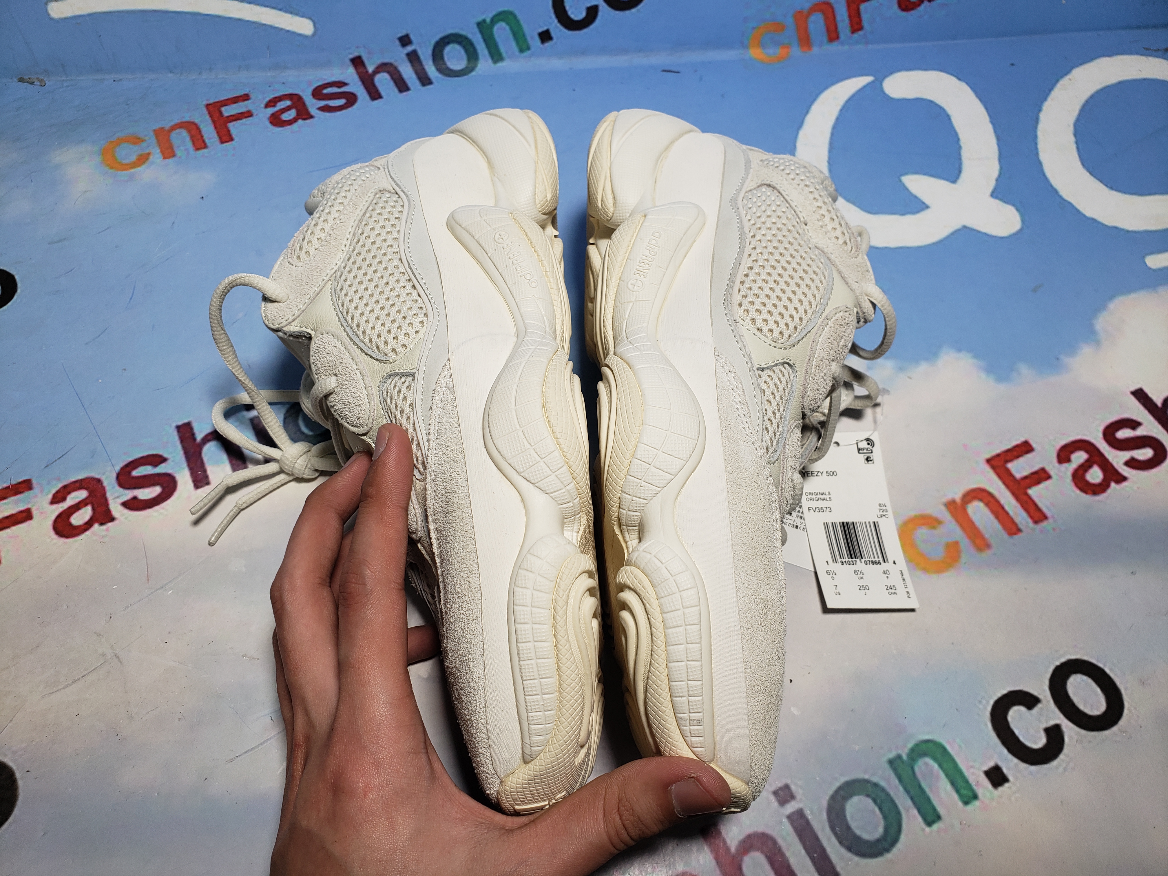 OG Yeezy 500 Bone White