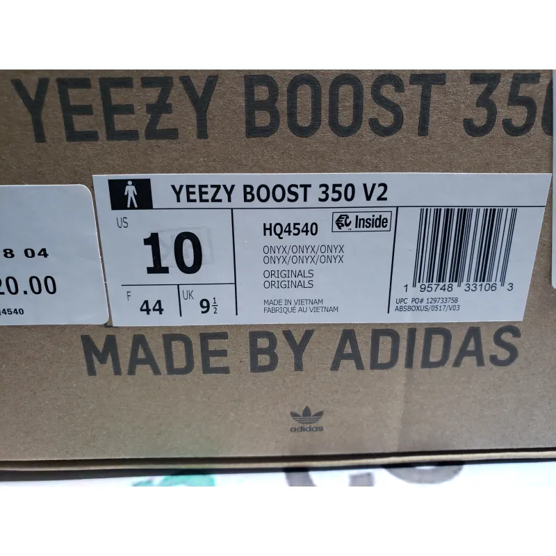 OG Yeezy Boost 350 V2 Onyx HQ4540