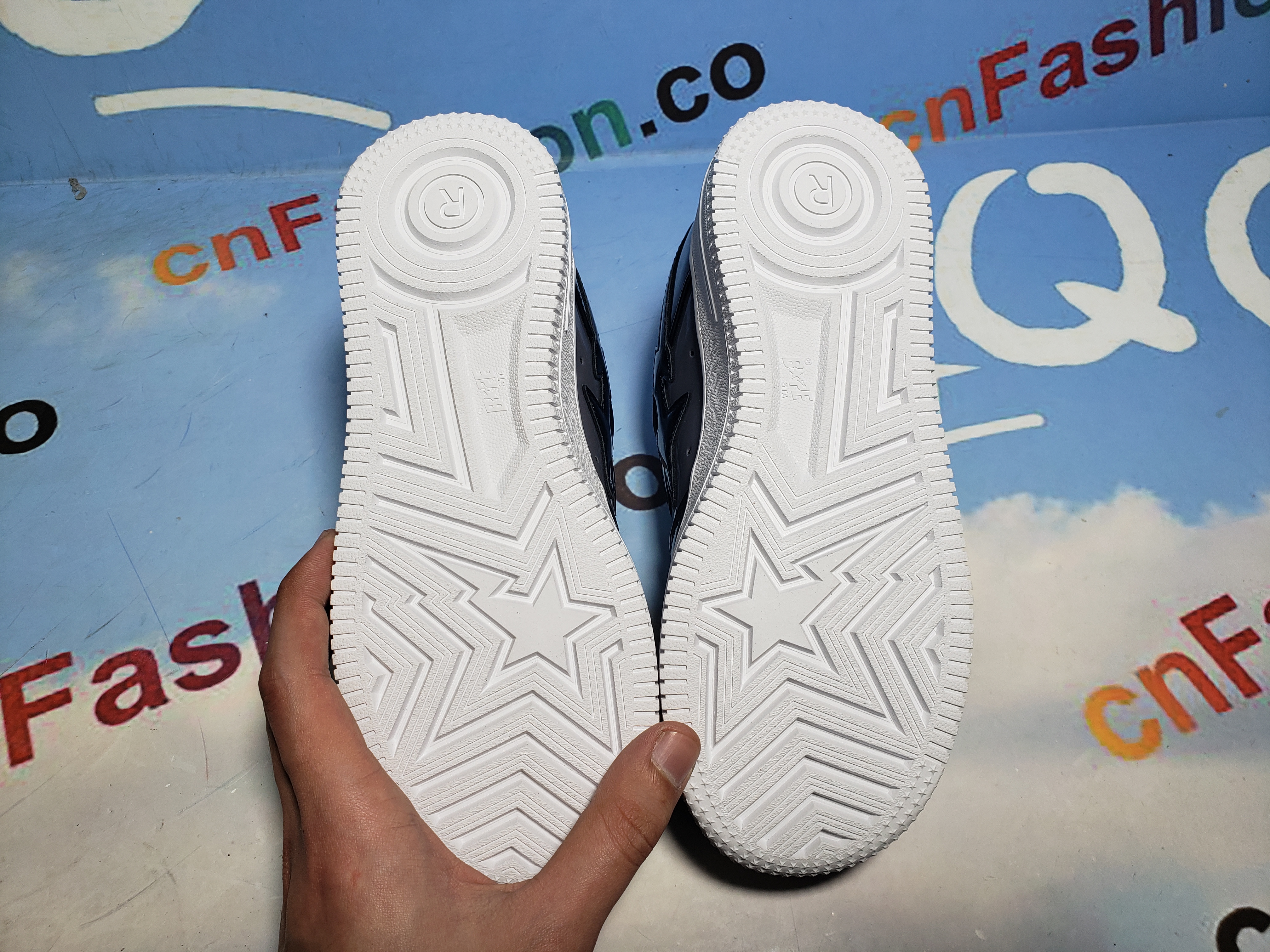 Special Sale A Bathing Ape Bape Sta Low Black Grey Baolan 1H20 191 046