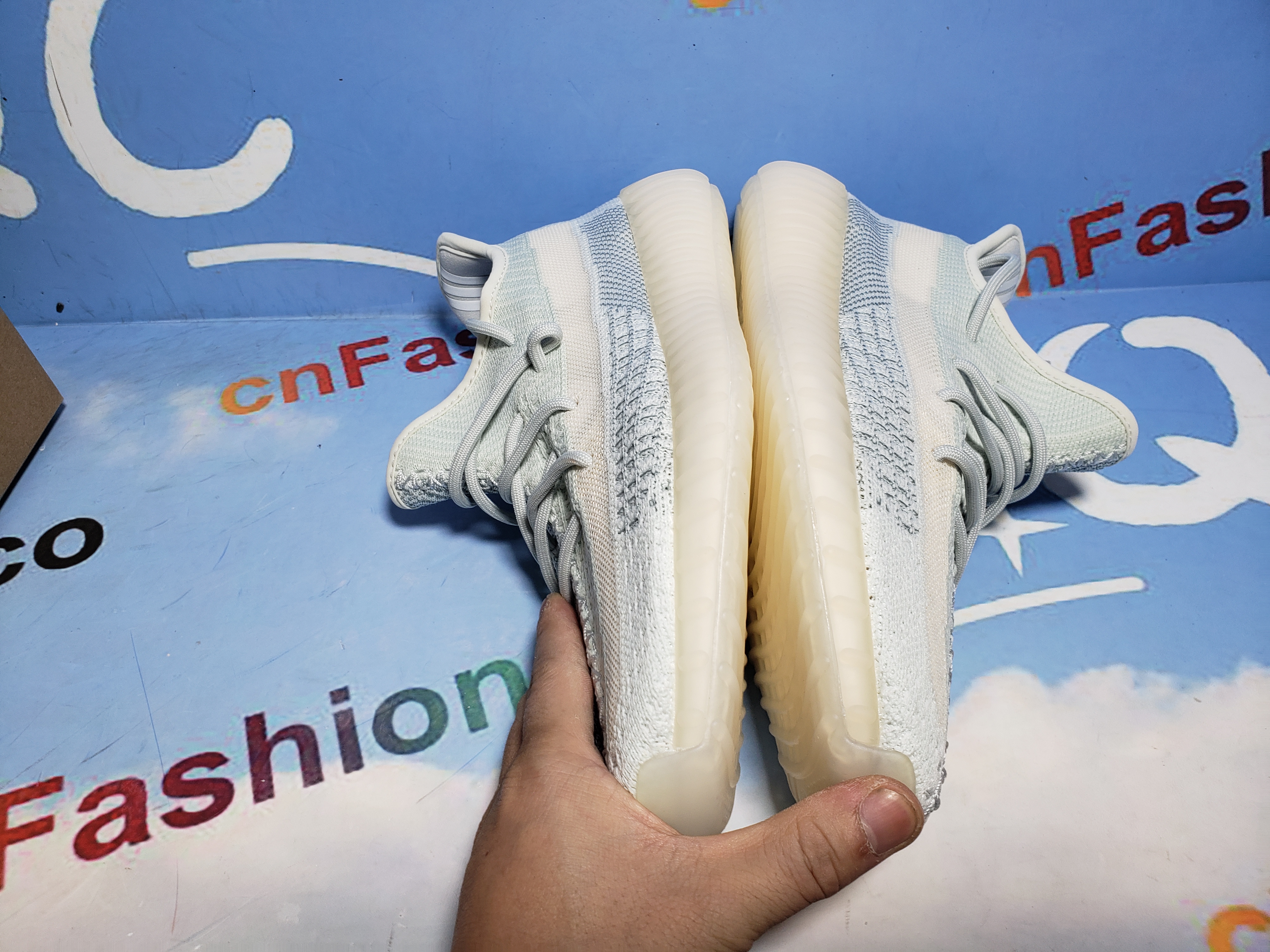 PKGoden Yeezy Boost 350 V2 Cloud White (Reflective),FW5317