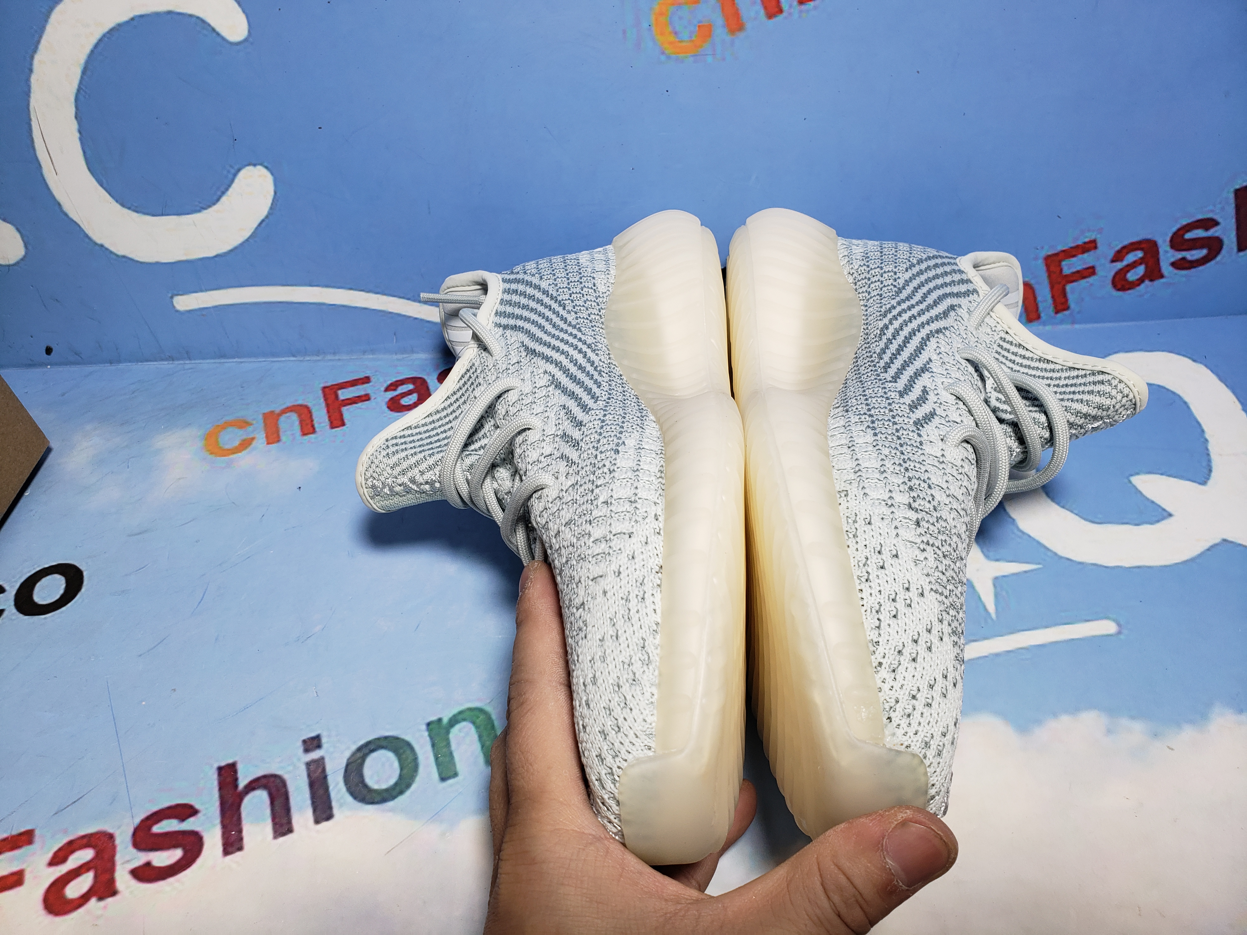 PKGoden Yeezy Boost 350 V2 Cloud White (Reflective),FW5317