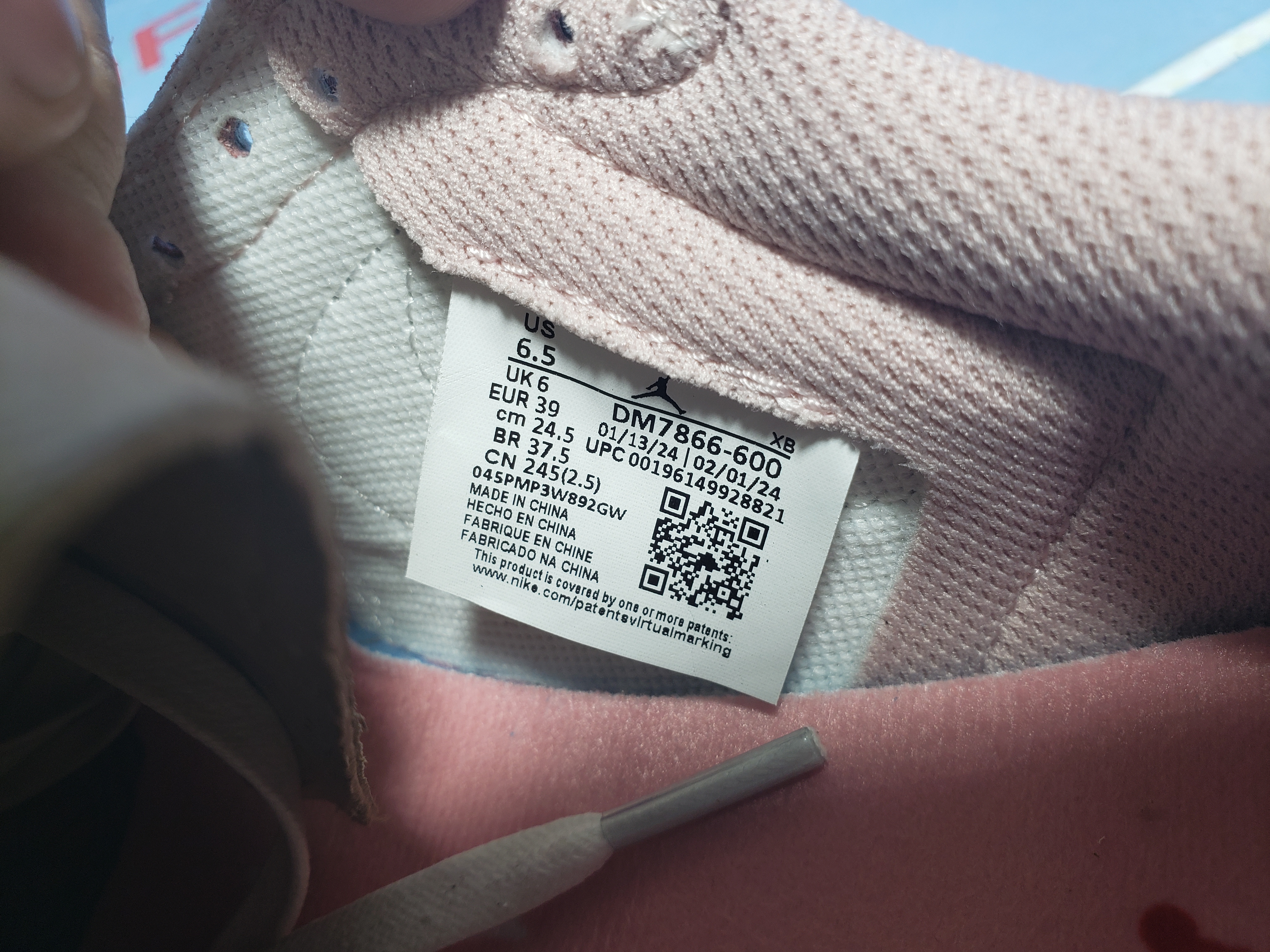 PKGoden Jordan 1 Low Travis Scott White Pink,DM7866-600