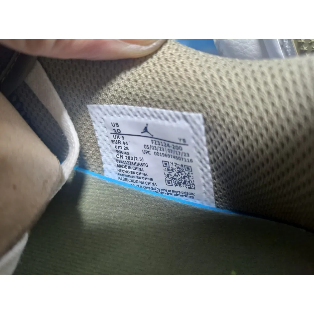 OG Jordan 1 Retro Low Golf Travis Scott Neutral Olive,FZ3124-200