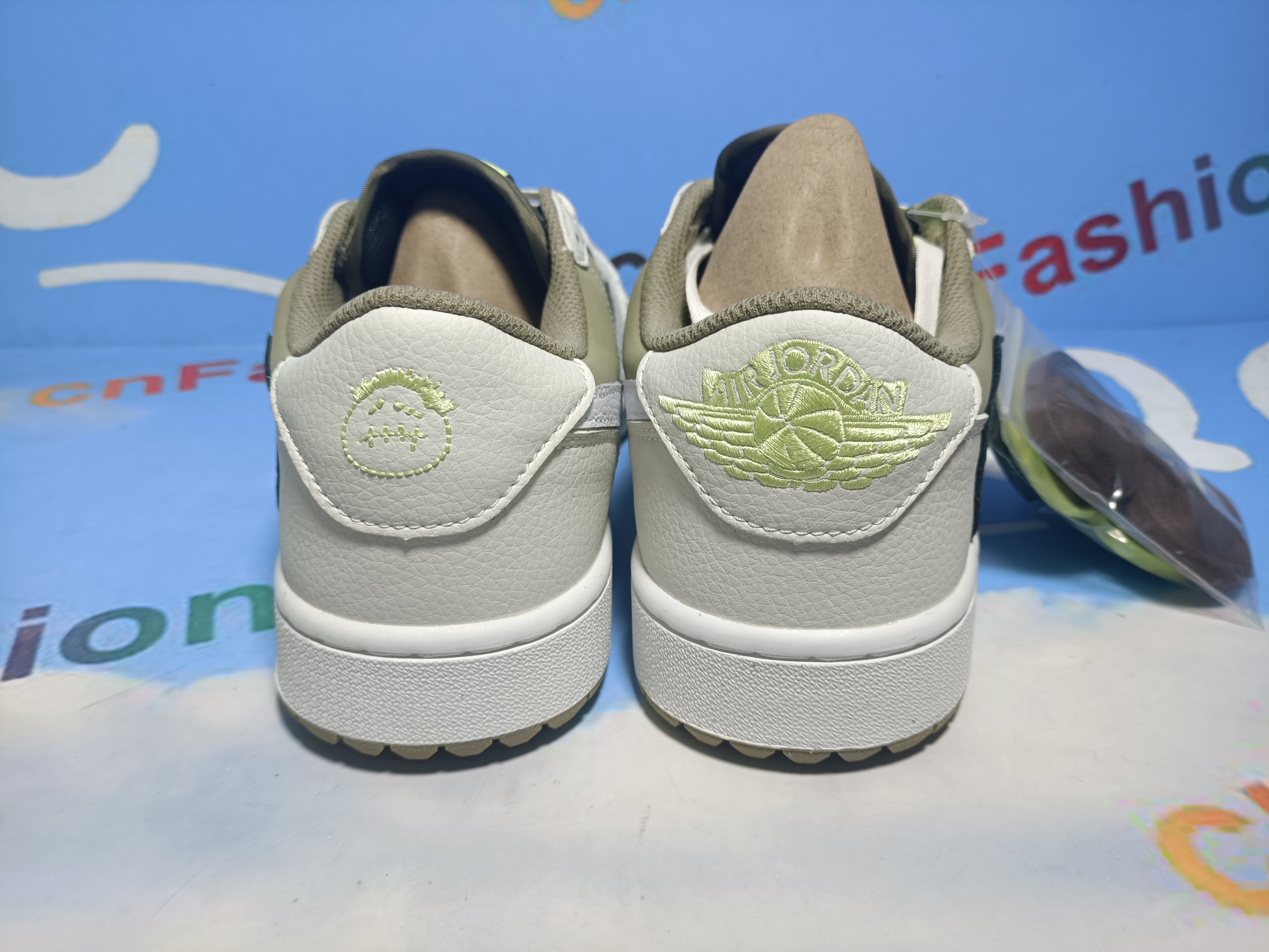 OG Jordan 1 Retro Low Golf Travis Scott Neutral Olive,FZ3124-200