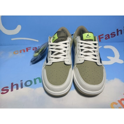 OG Jordan 1 Retro Low Golf Travis Scott Neutral Olive,FZ3124-200 02