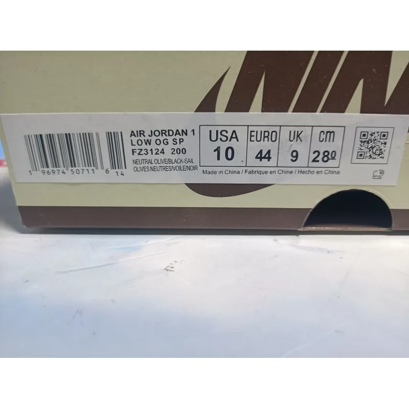 OG Jordan 1 Retro Low Golf Travis Scott Neutral Olive,FZ3124-200