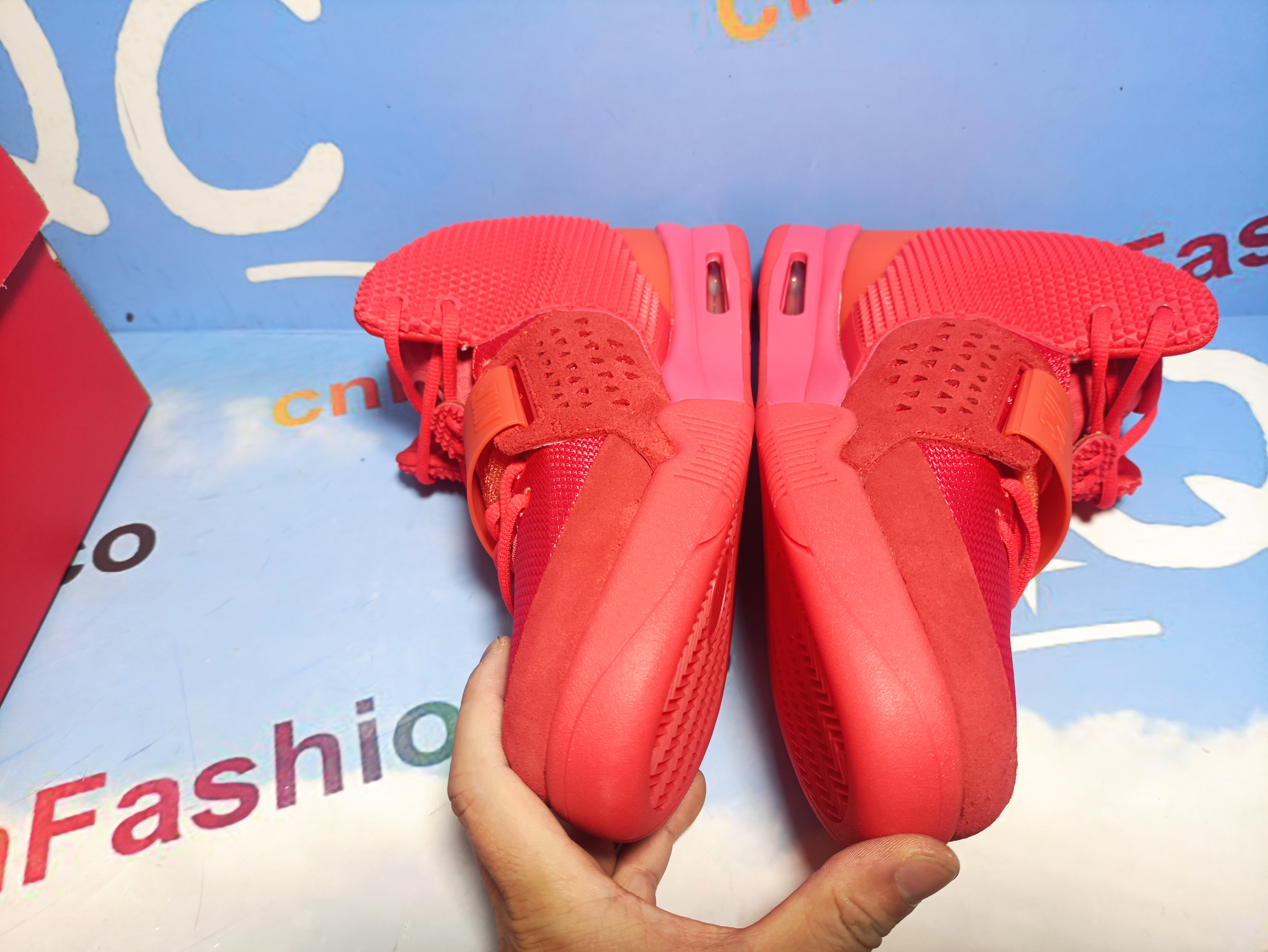 PKGoden Air Yeezy 2 Red October