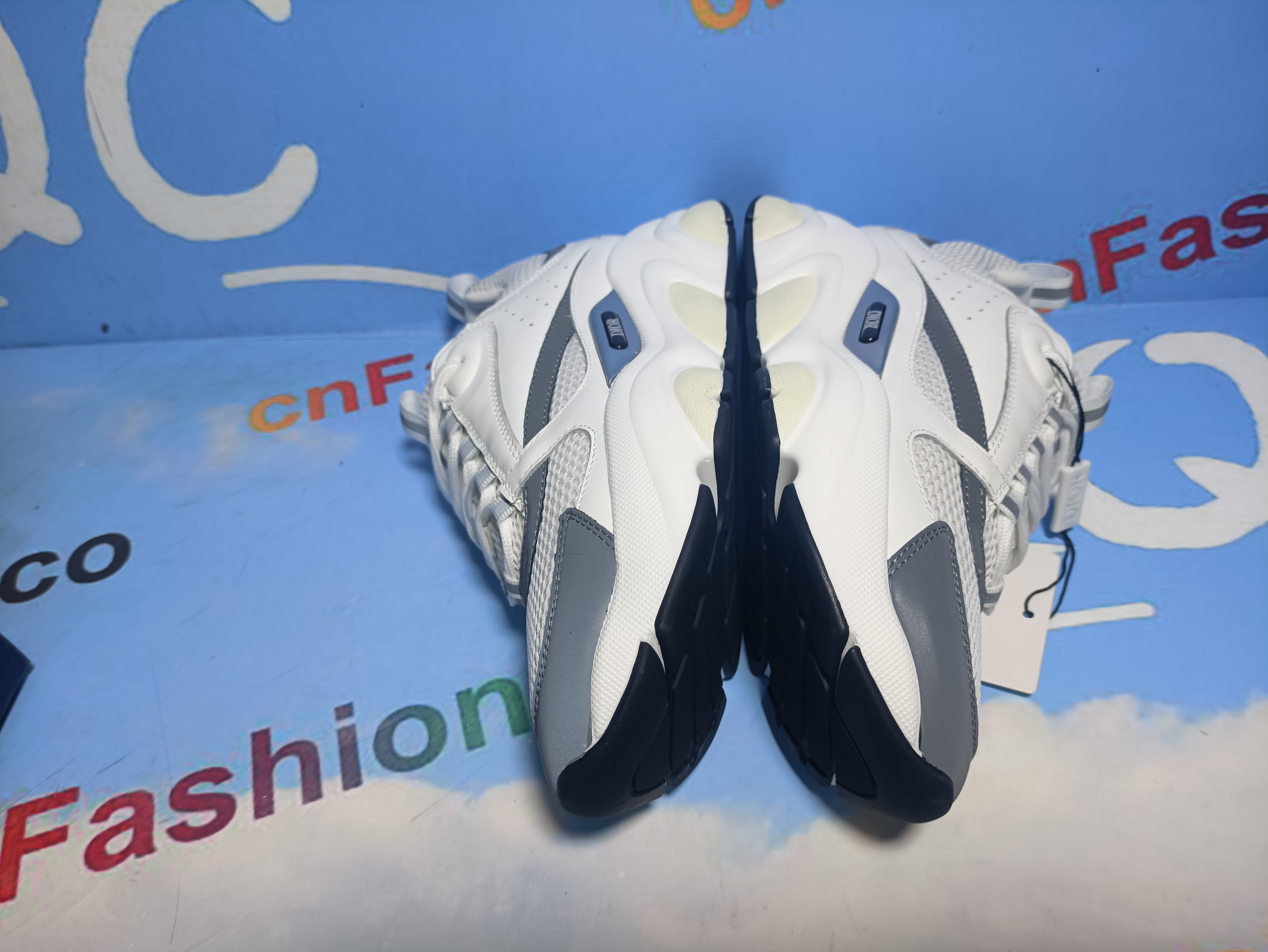 PKGoden Dior B22 Triple White Silver 3SN231YJG_H000