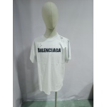 Balenciaga Distressed Damaged T-Shirts White