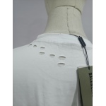 Balenciaga Distressed Damaged T-Shirts White