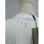 Balenciaga Distressed Damaged T-Shirts White