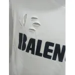 Balenciaga Distressed Damaged T-Shirts White