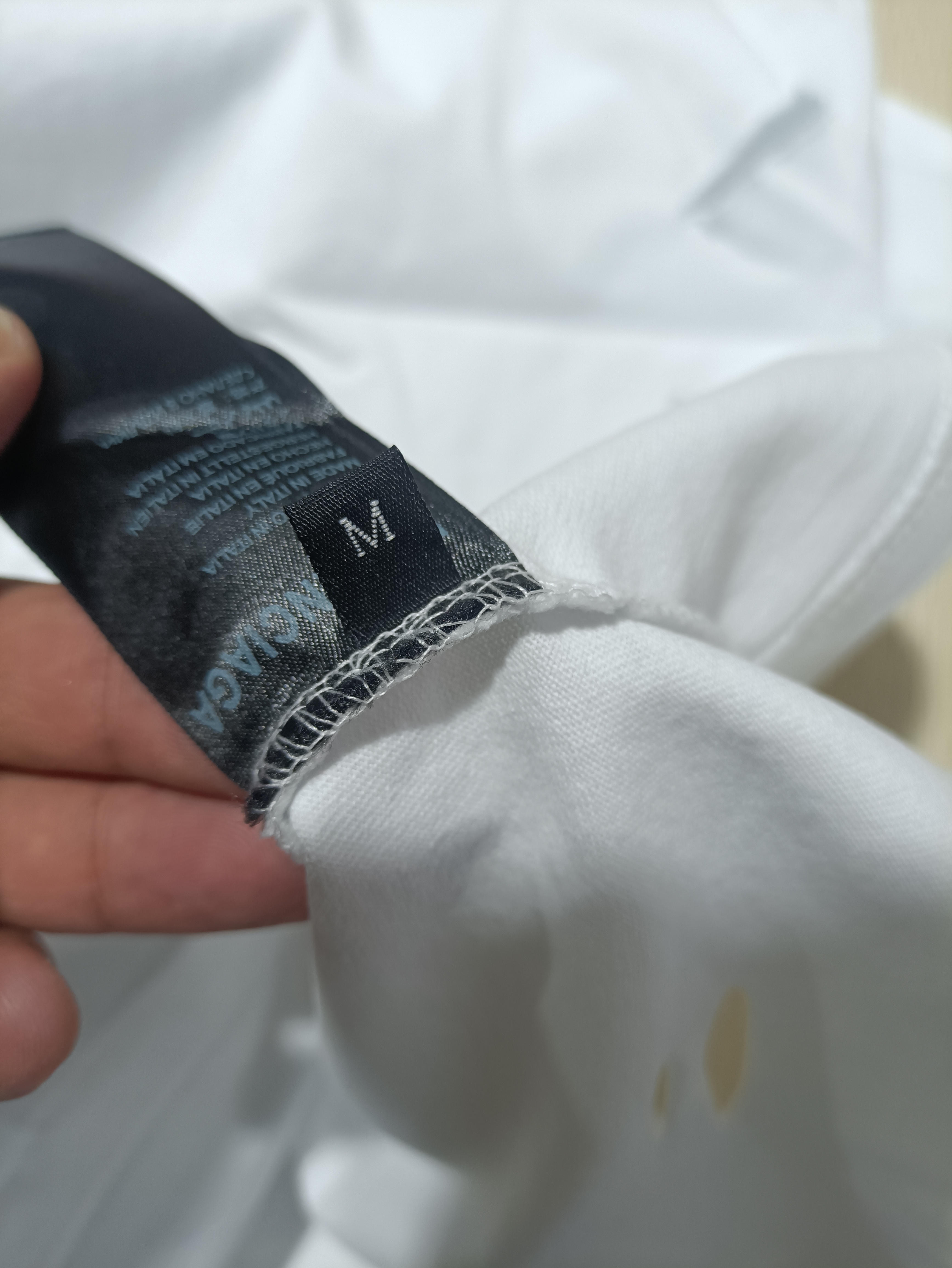 Balenciaga Distressed Damaged T-Shirts White