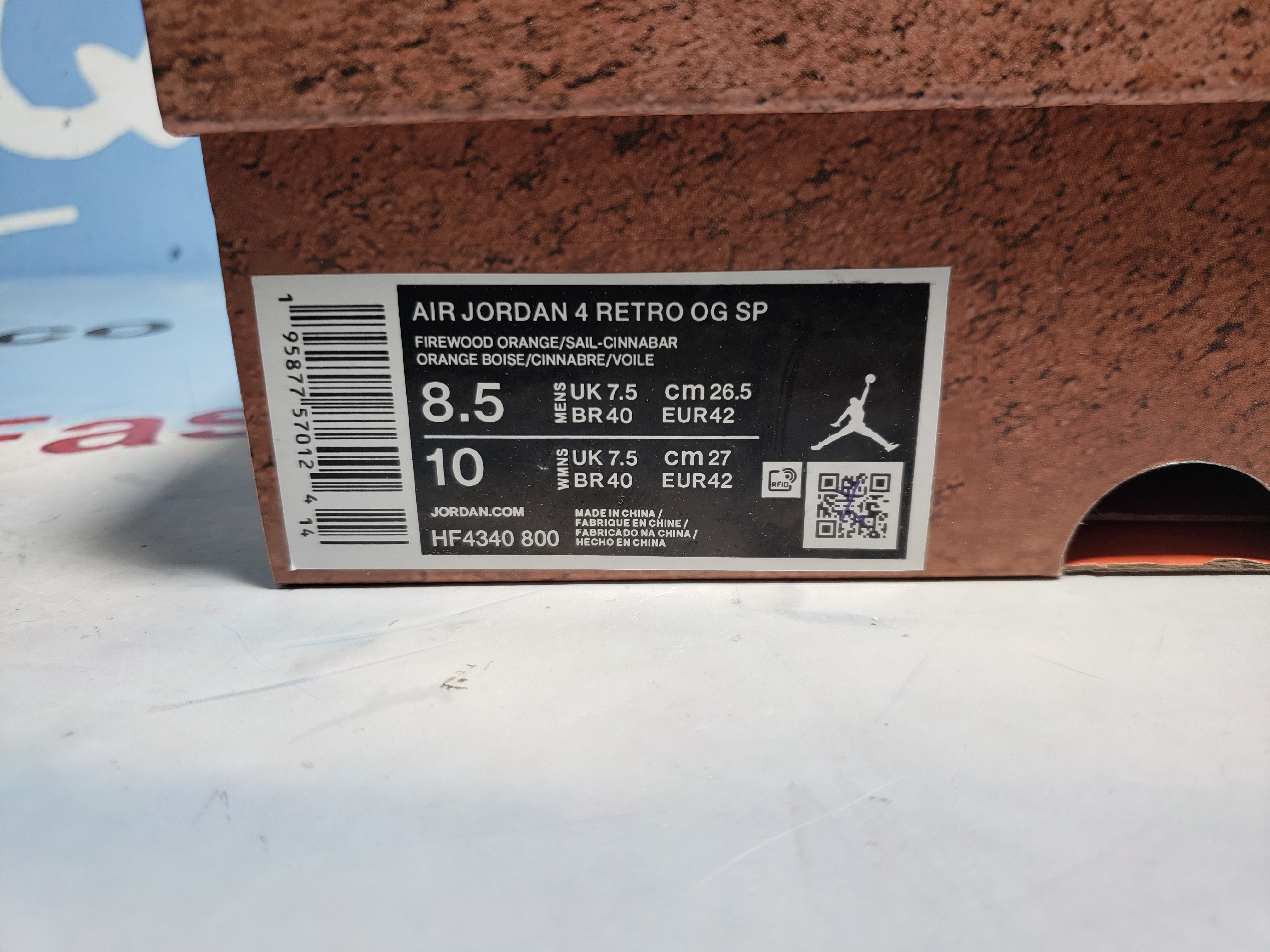 PKGoden Air Jordan 4 Nigel Brick by Brick, HF4340-800