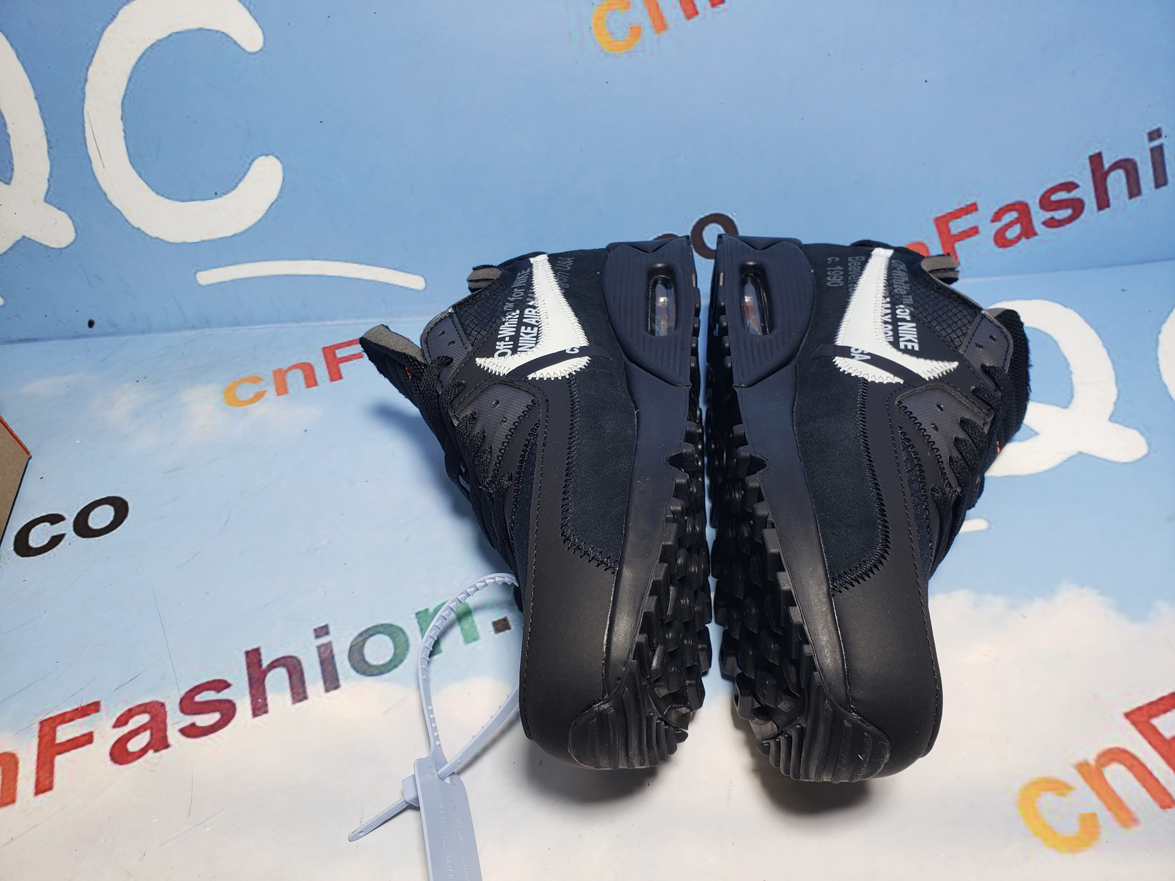 PKGoden Air Max 90 OFF-WHITE Black