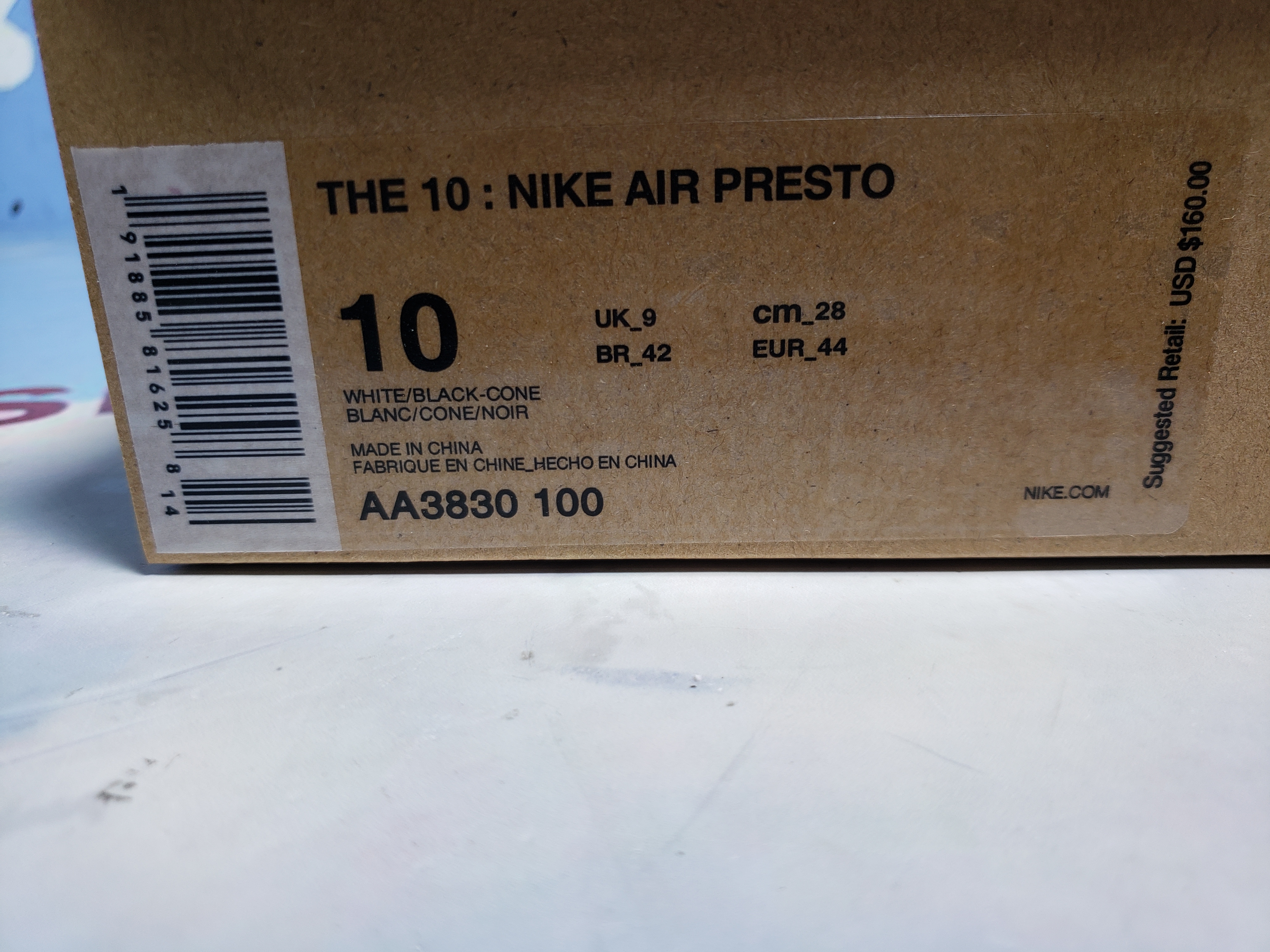 PKGoden Air Presto Off-White White (2018)