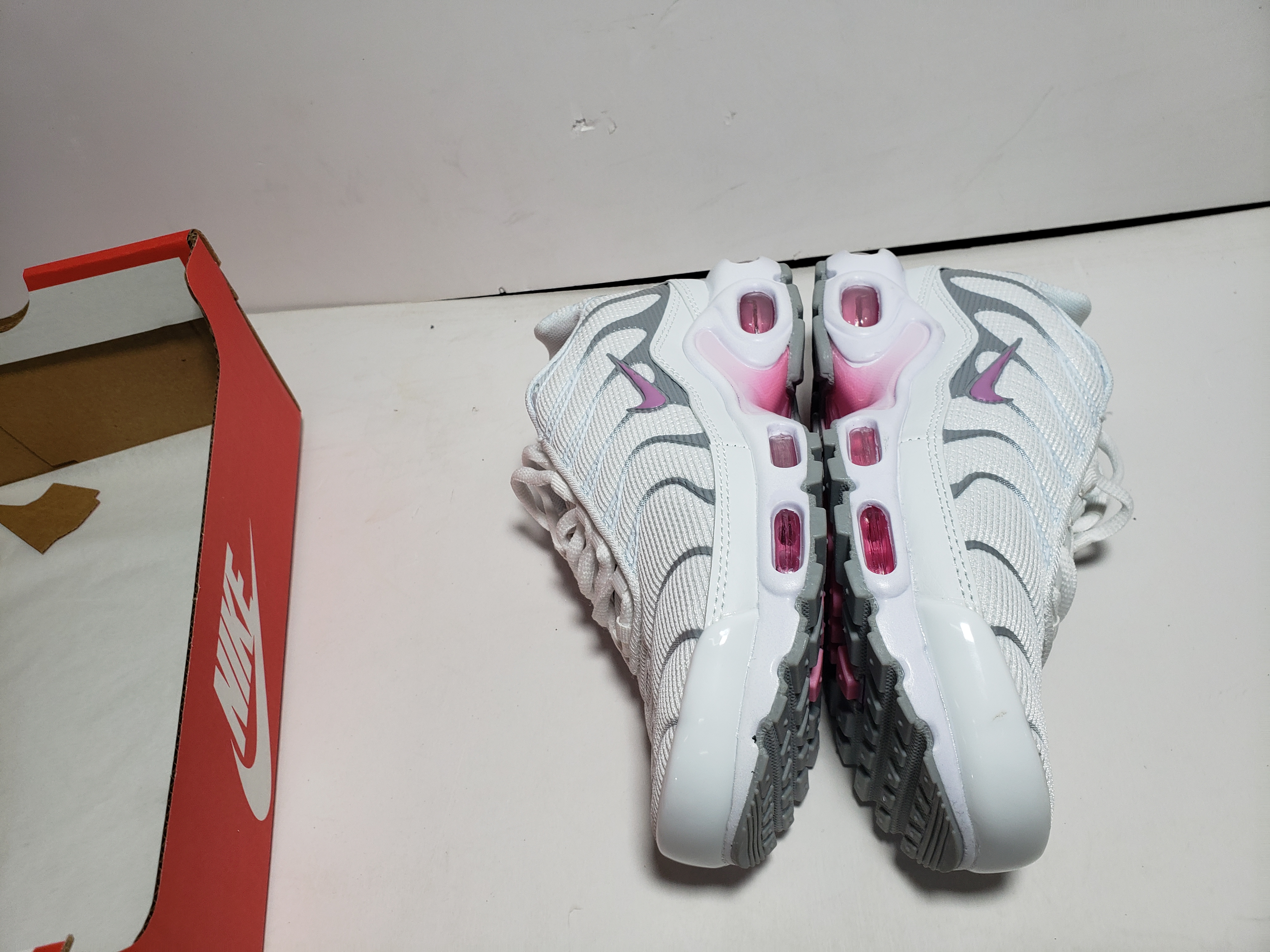 OG Air Max Plus Summit White Pink Rise Women's