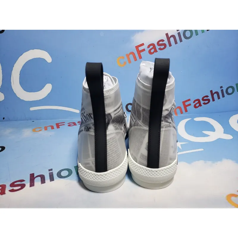 PKGoden Dior B23 Oblique Transparency High H565 White Black