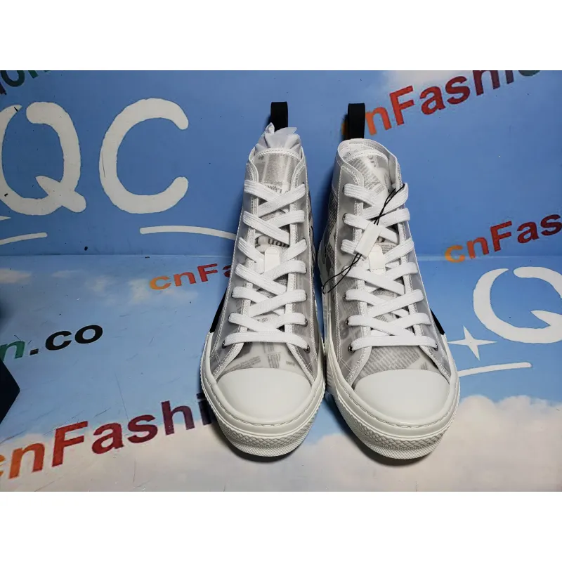 PKGoden Dior B23 Oblique Transparency High H565 White Black