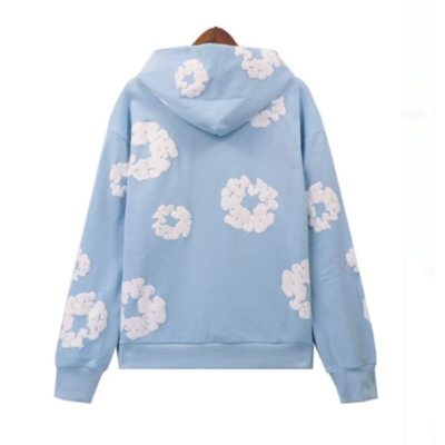 Denim Tears hoodie Light Blue 02