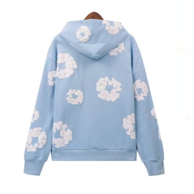 Denim Tears hoodie Light Blue 02