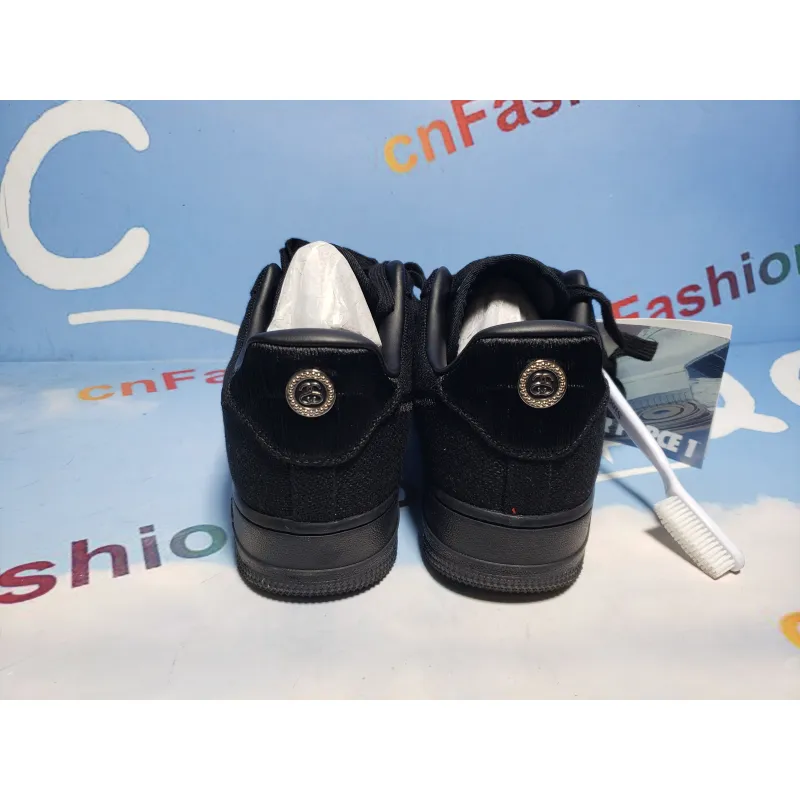 PKGoden Air Force 1 Low Stussy Black